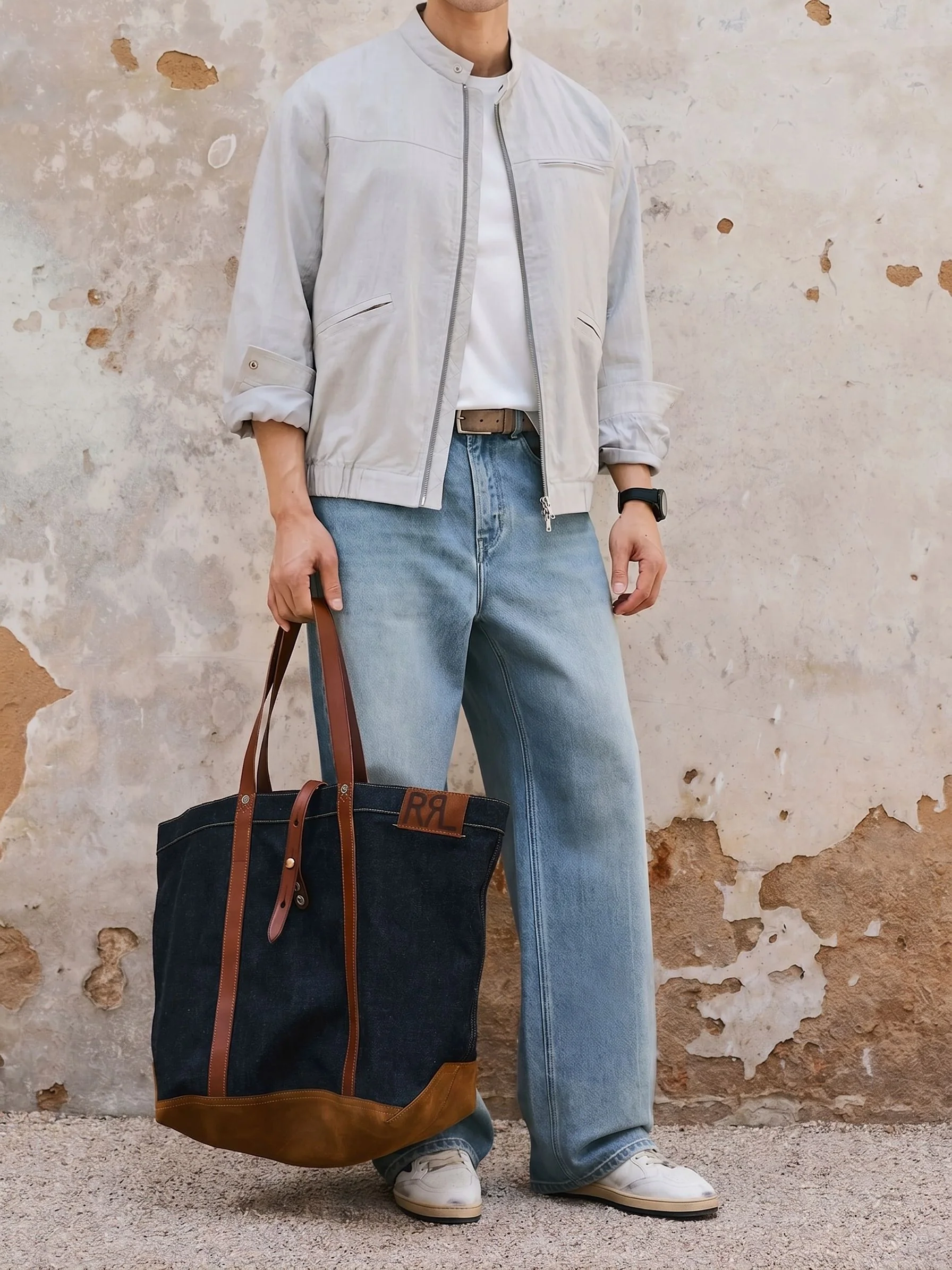 Linen Zip Jacket - Image 4