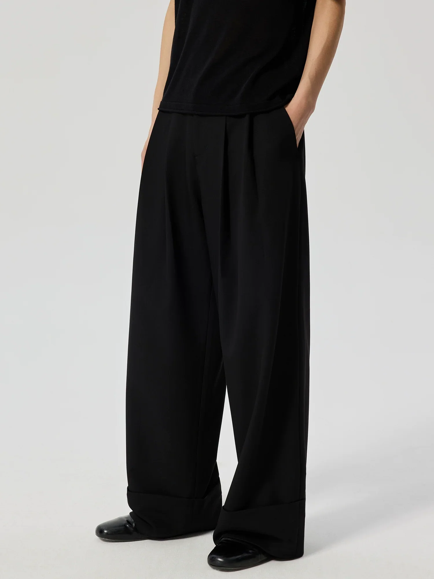 Logo Band Wide-Leg Trousers - Image 3