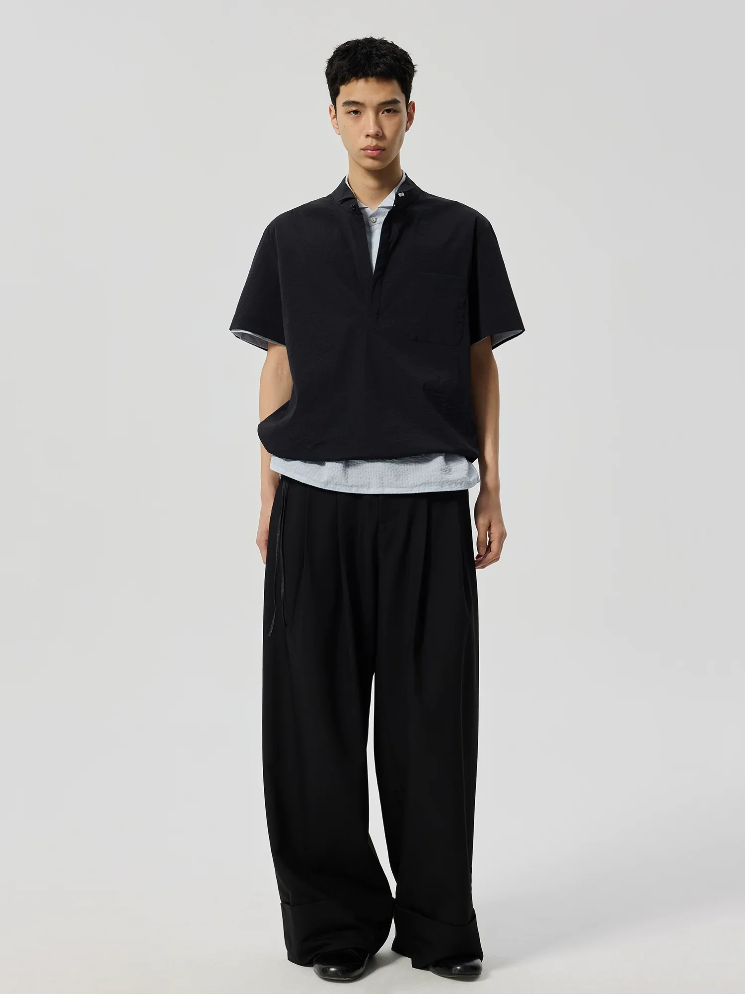 Logo Band Wide-Leg Trousers - Image 4