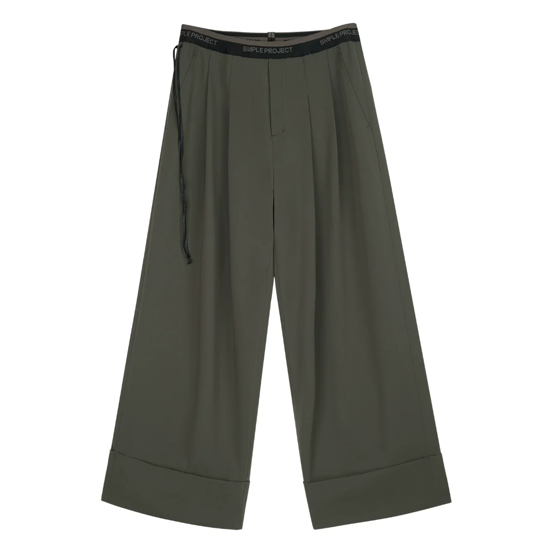 Logo Band Wide-Leg Trousers - Image 6