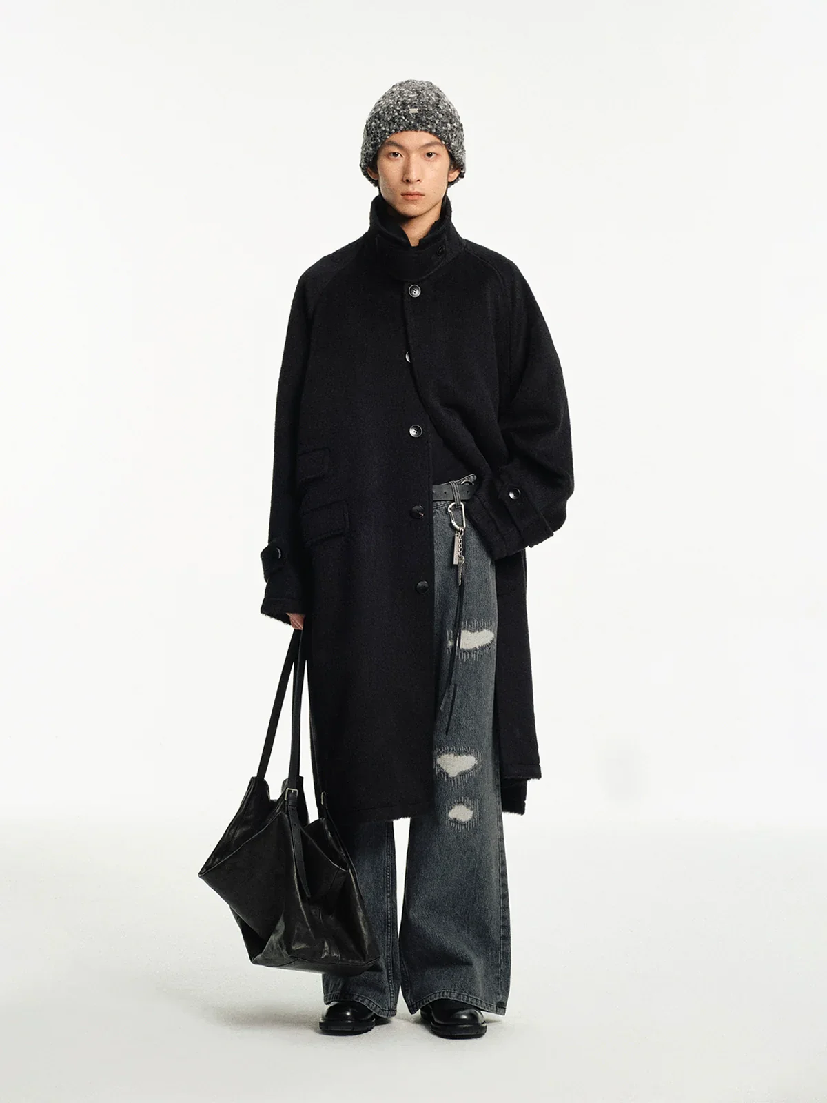 Long Collar Coat - Image 3