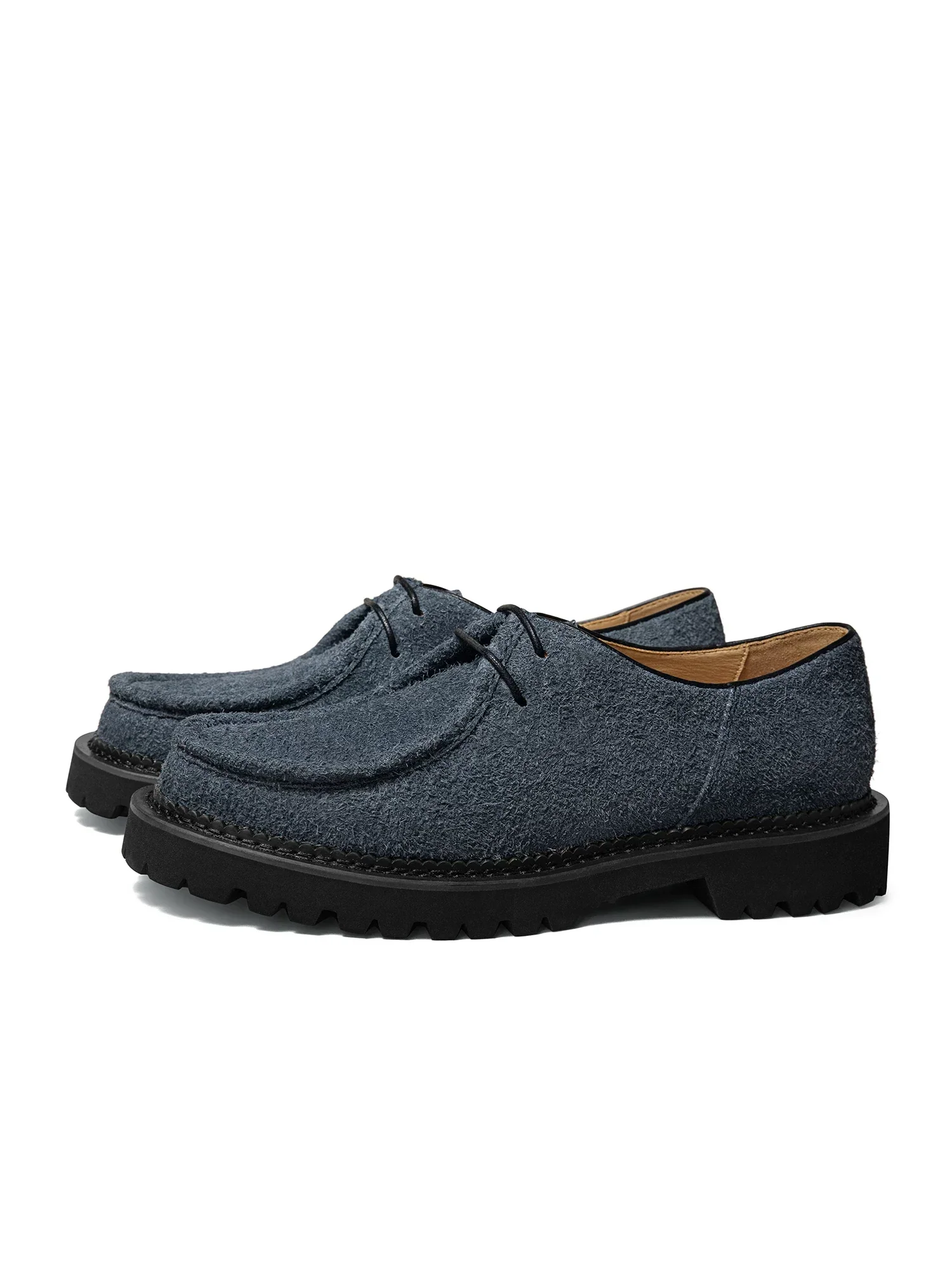 Long-Hair Suede Moc Derby - Image 2