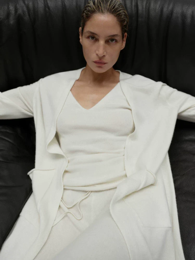 Long Knit Robe Cardigan