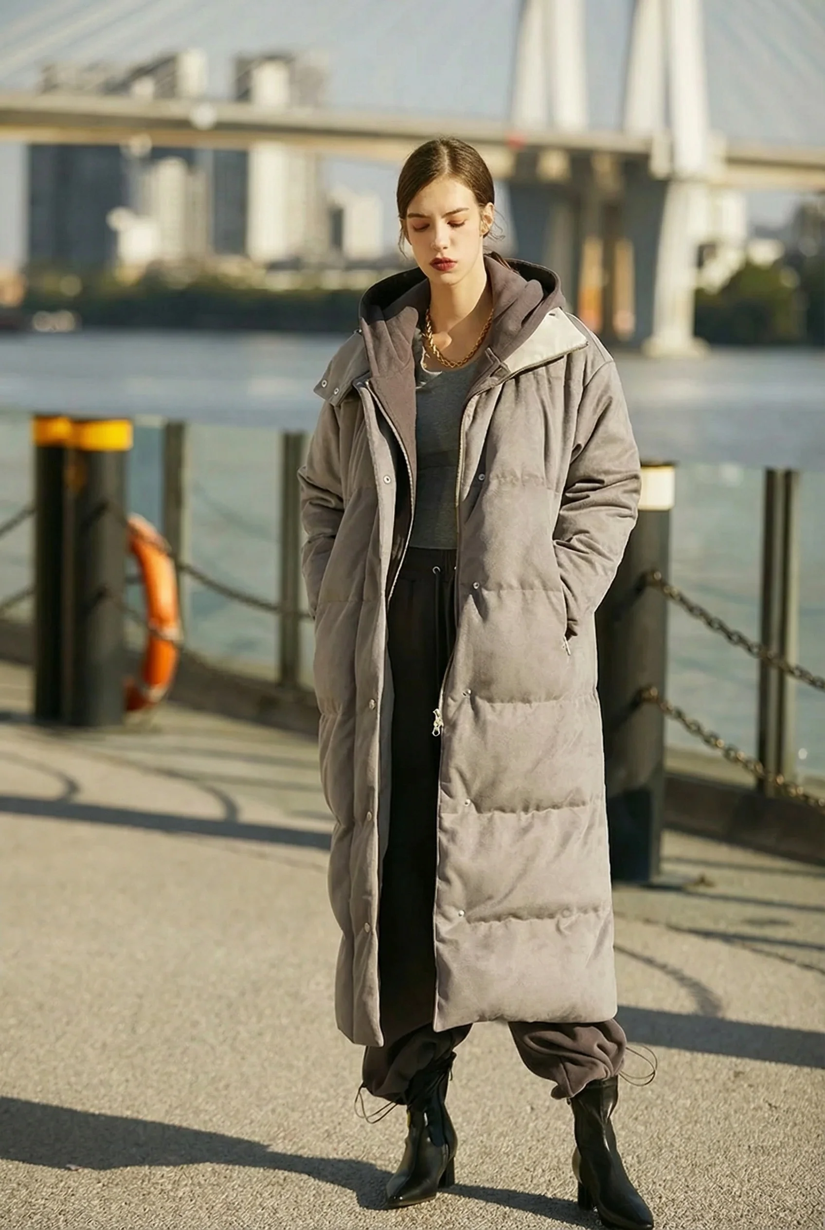 Long Padded Coat