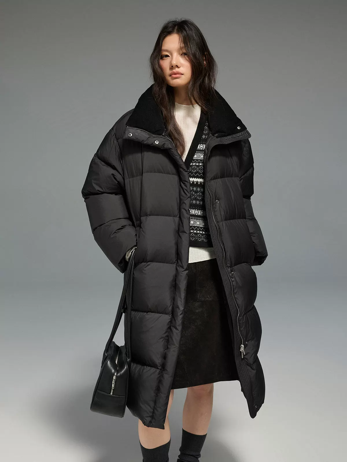 Long Puffer Coat