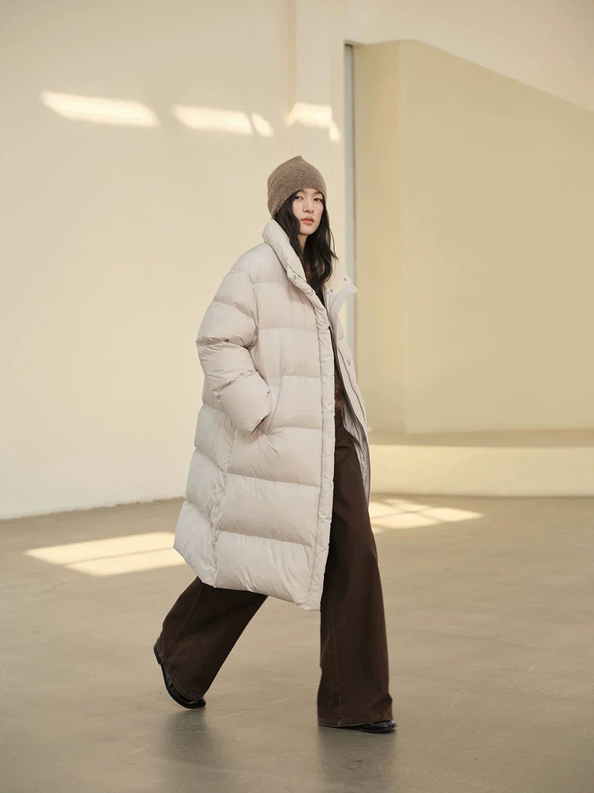 Long Puffer Coat - Image 4