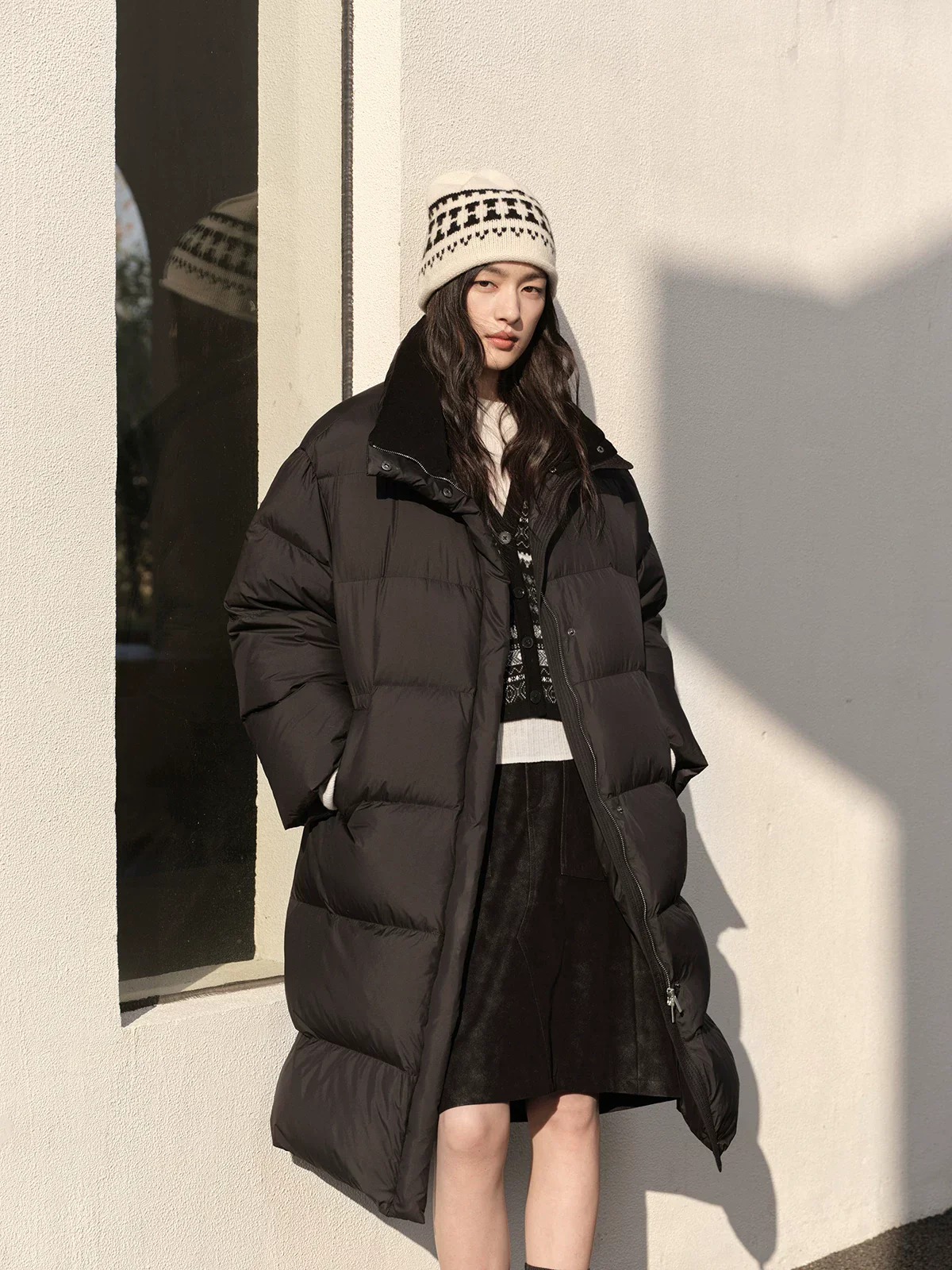 Long Puffer Coat - Image 5