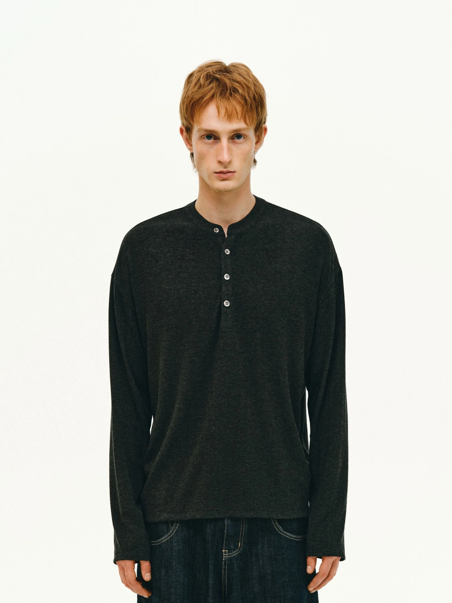 Long Sleeve Henley - Image 3