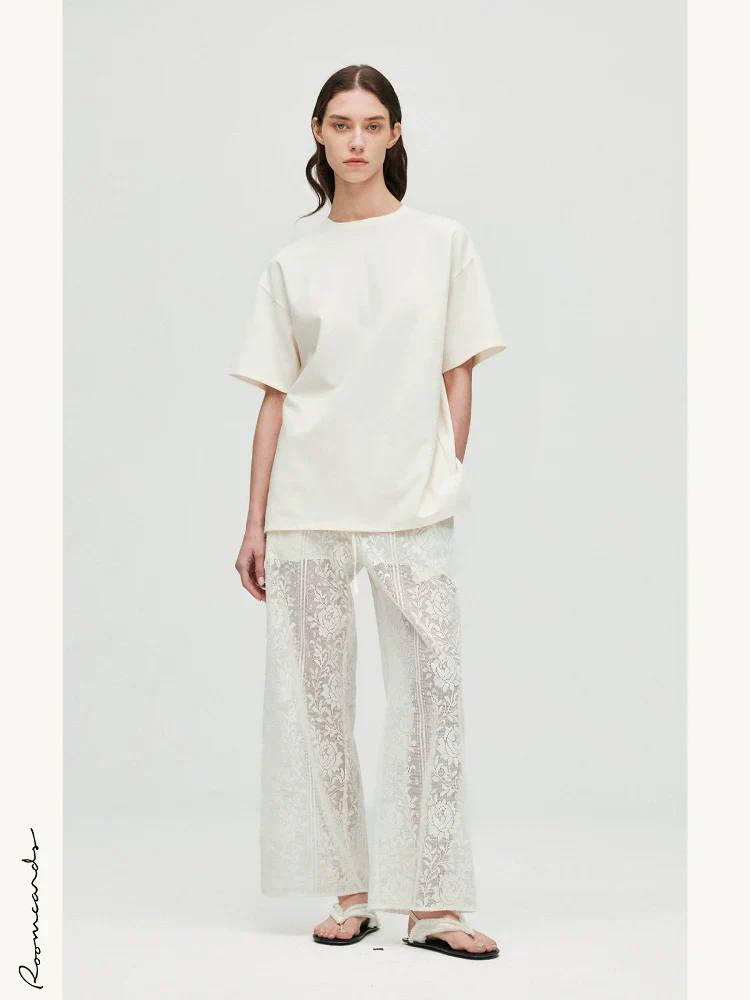 Loose Back-Tie T-Shirt
