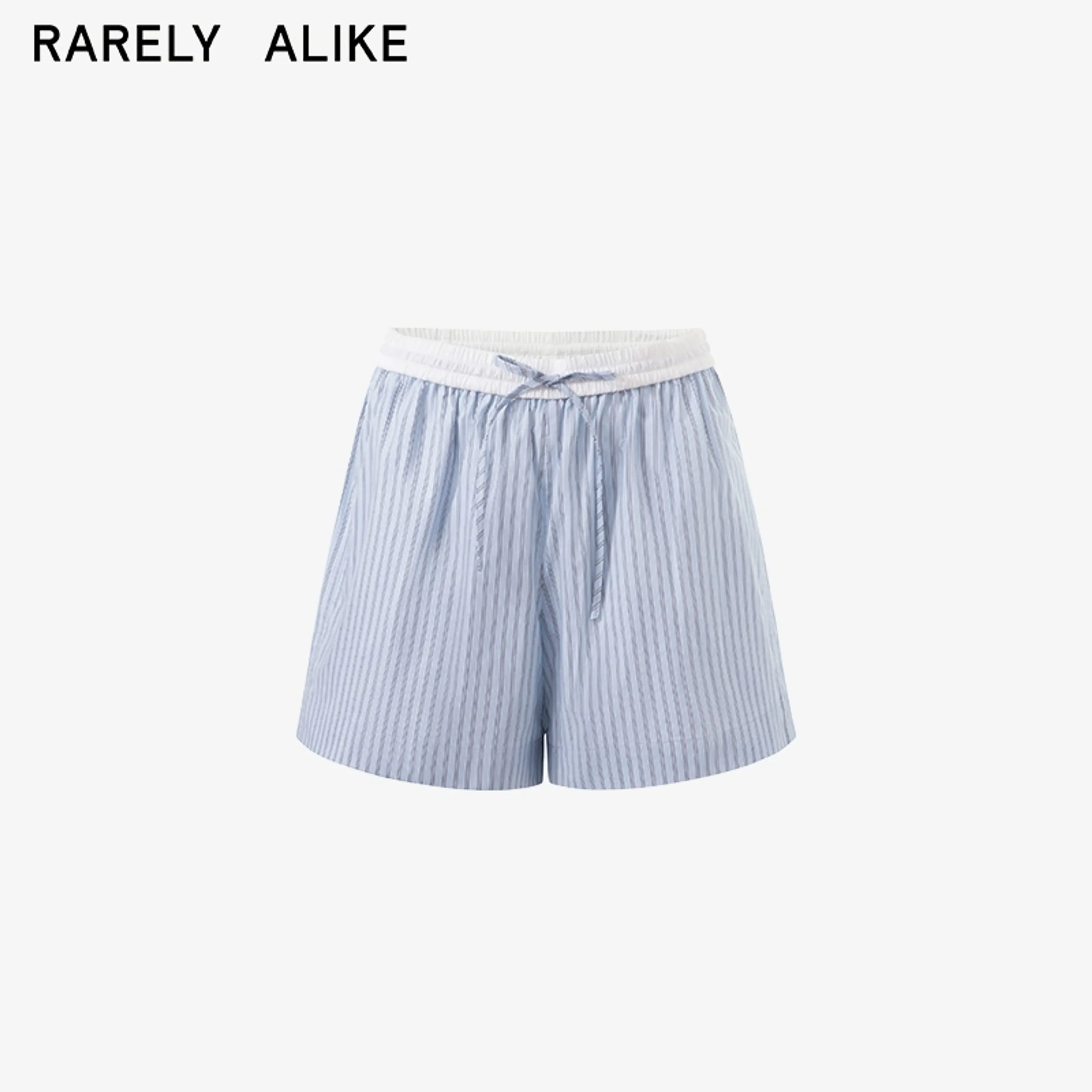 Loose Fit Striped Shirt & Shorts Set - Image 7