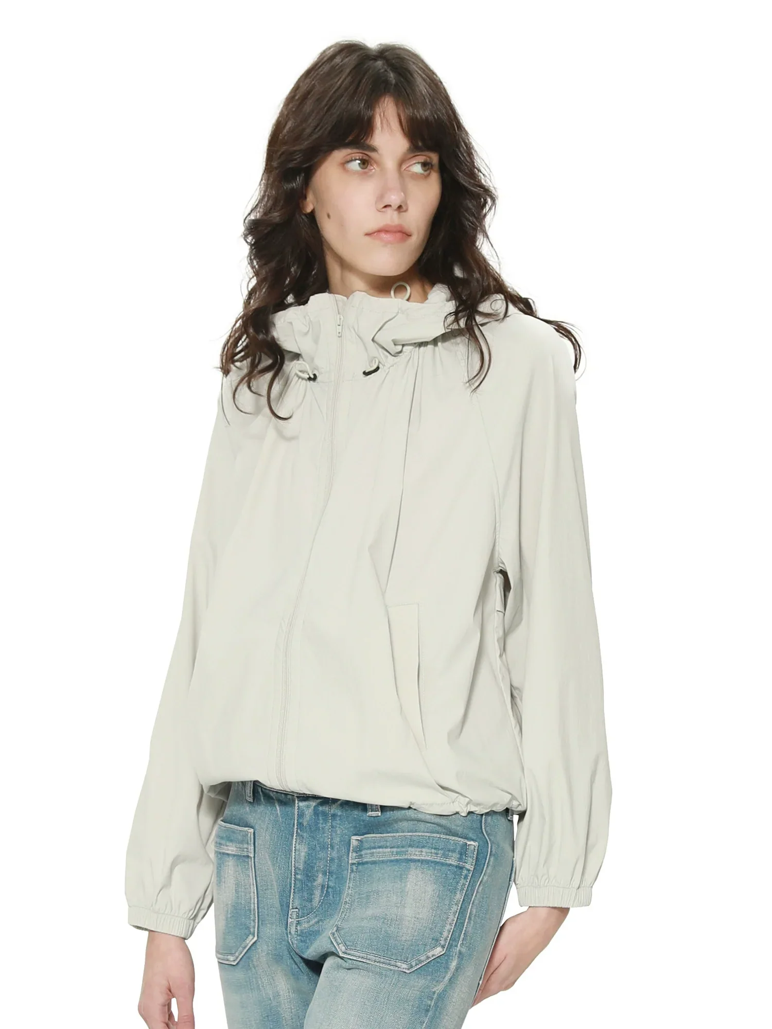 Loose-Fit Sun Protection Jacket - Image 4