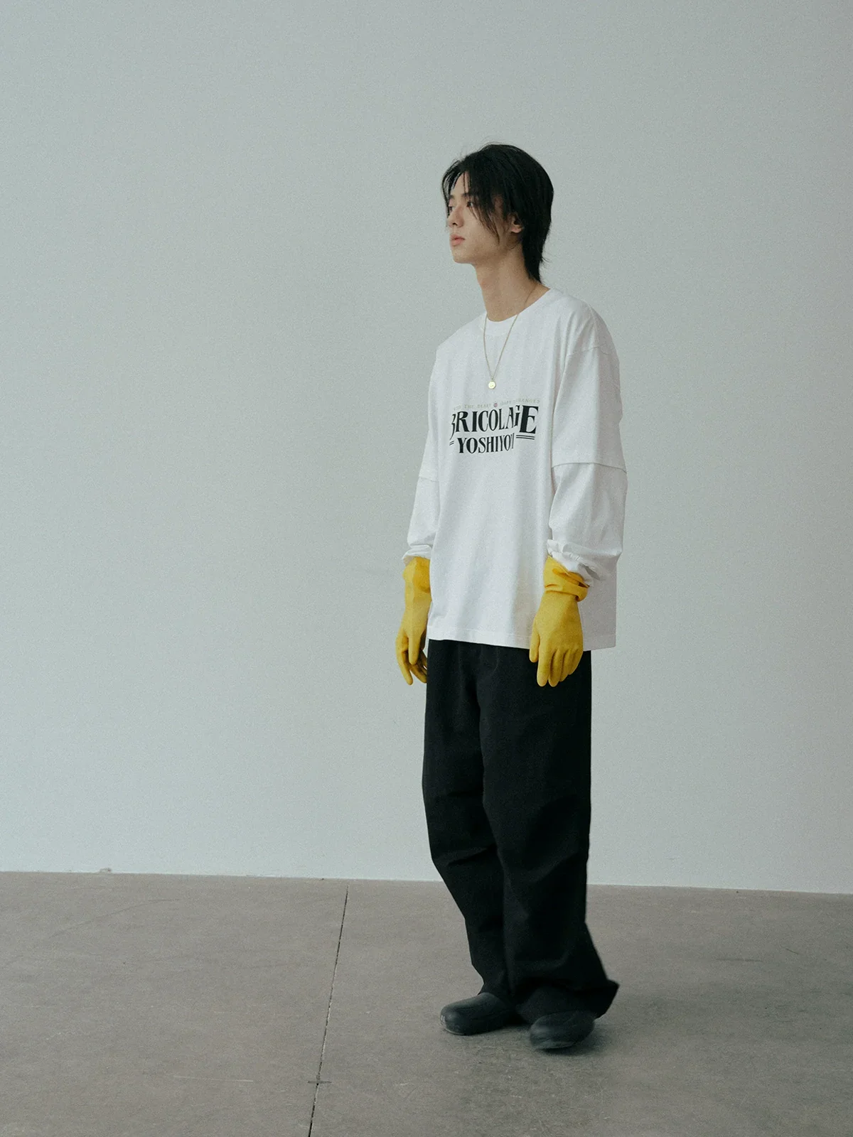 Loose Pleated Straight Overalls - Image 2