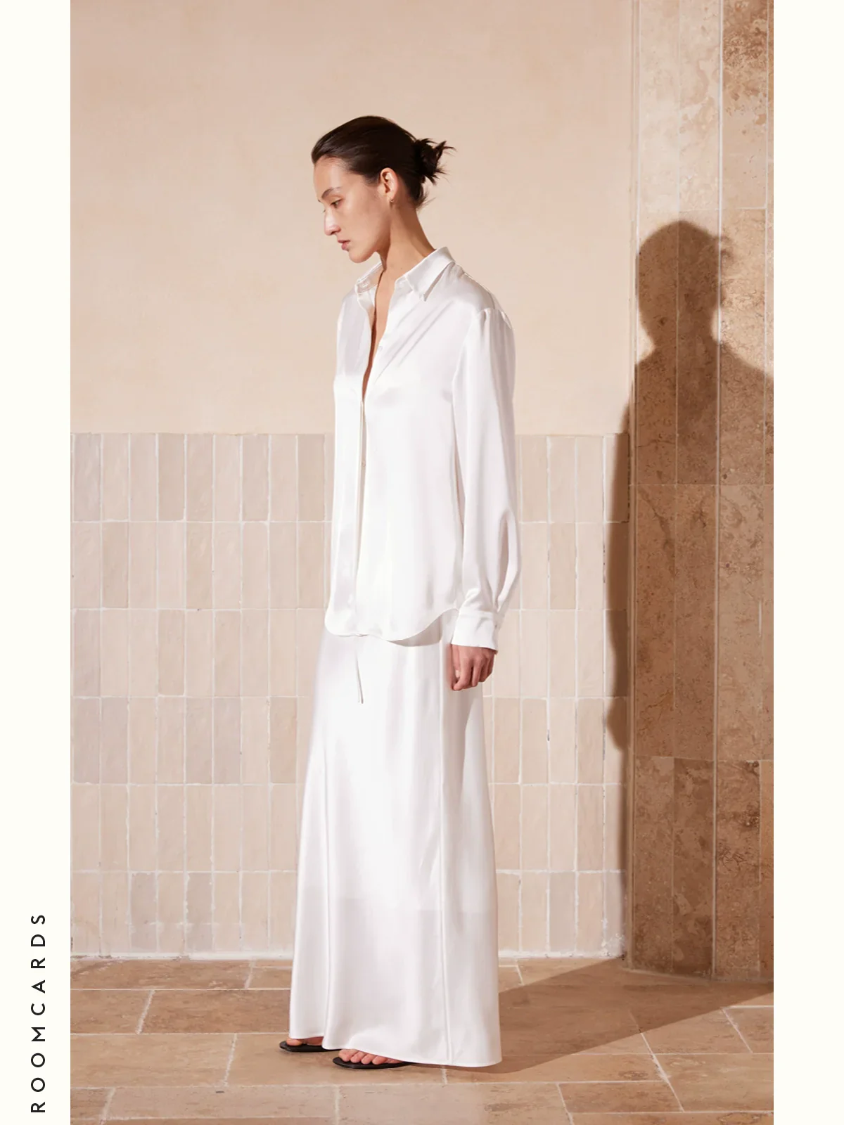 Loose Satin Acetate Shirt - Image 2