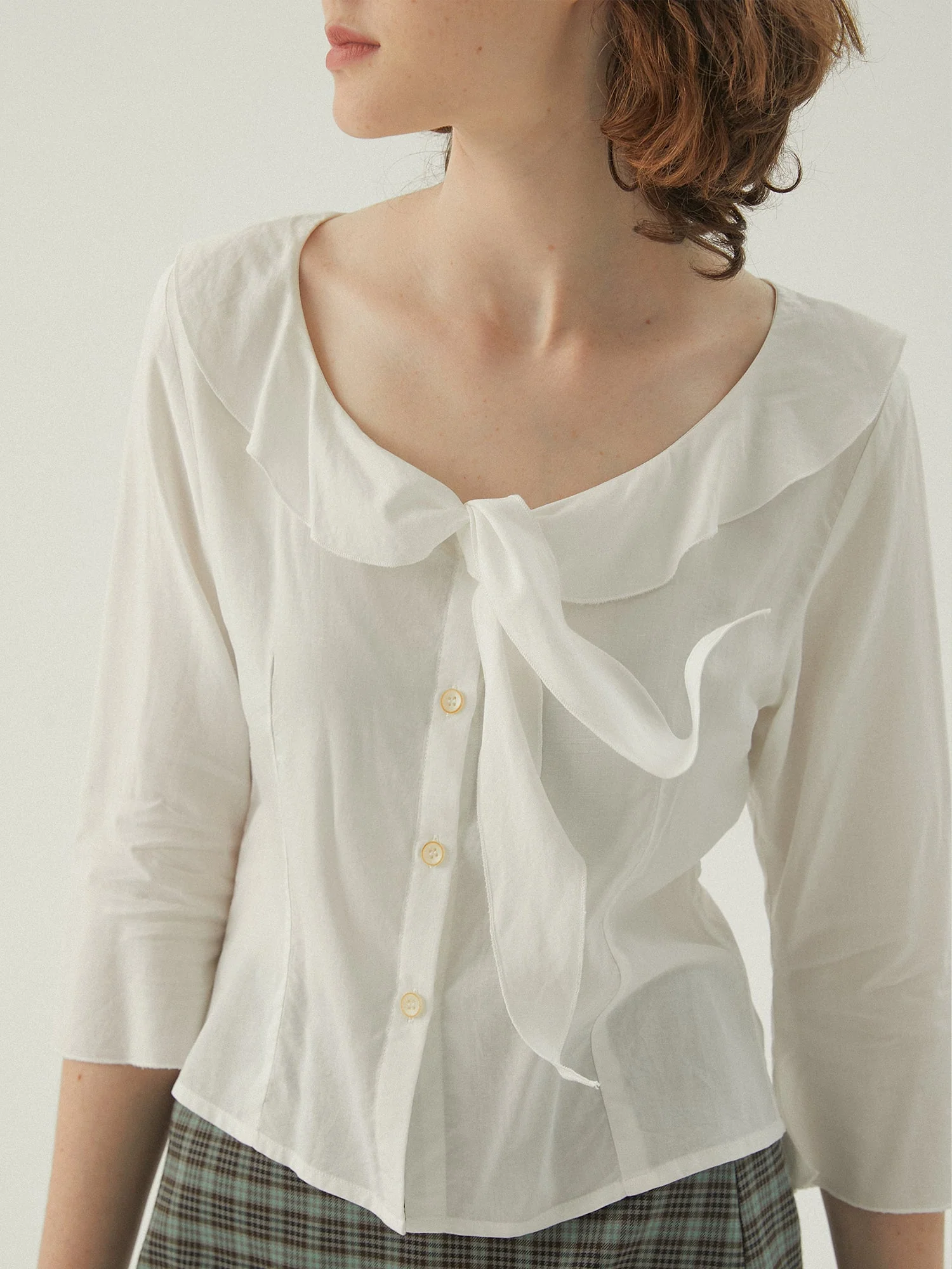 Lotus Leaf Blouse - Image 3