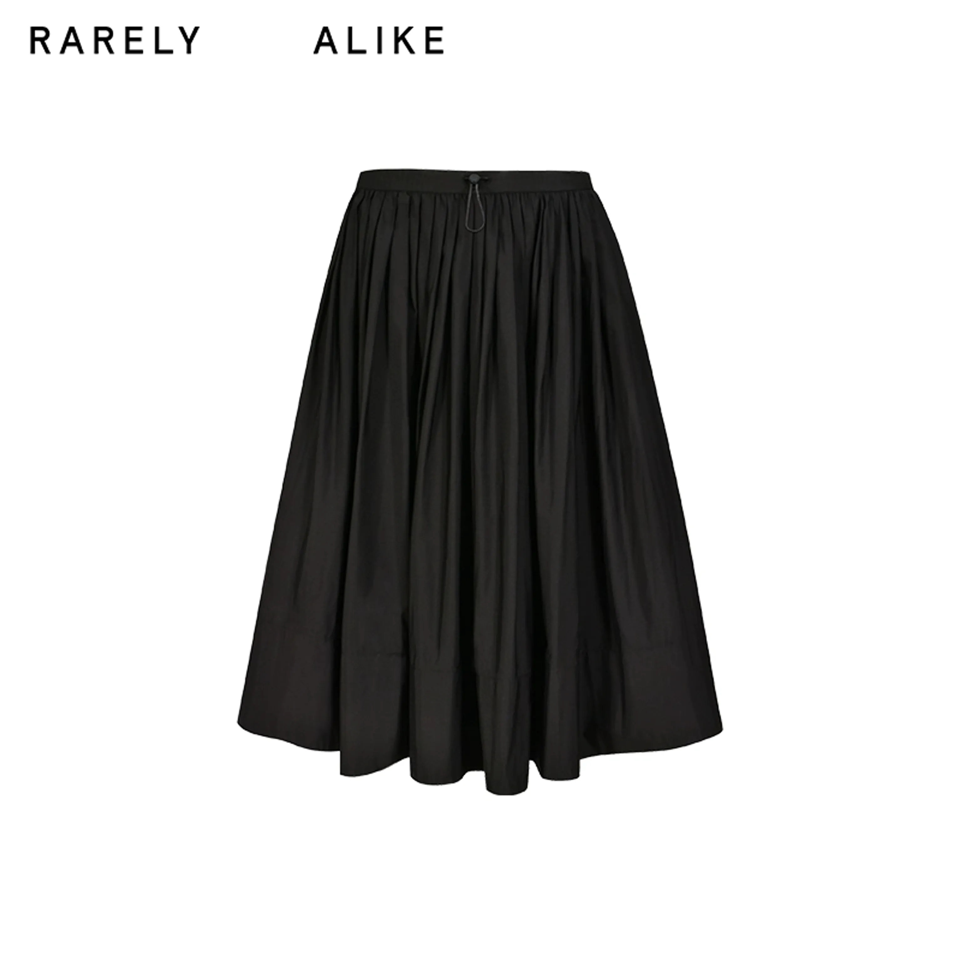 Low-Rise Micro-Pleated Midi Skirt - Image 7