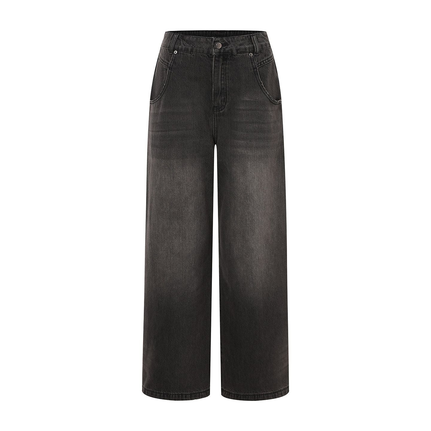 Low-Rise Wide-Leg Jeans - Image 4