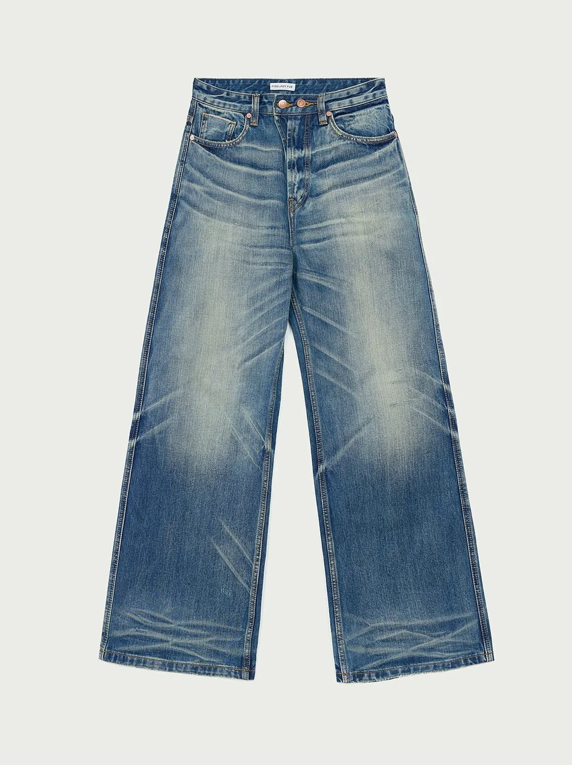 Low-Rise Wide-Leg Jeans - Image 6