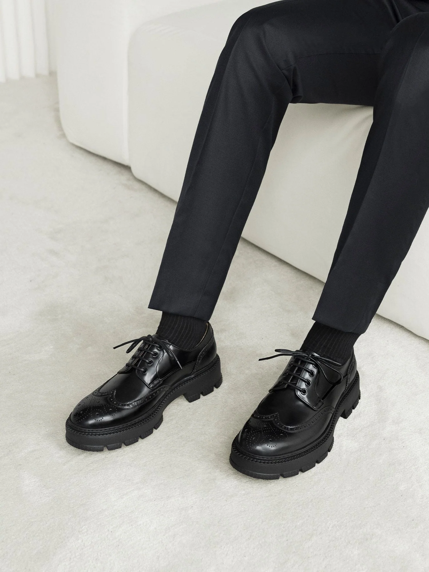 Lug Sole Brogues - Image 3