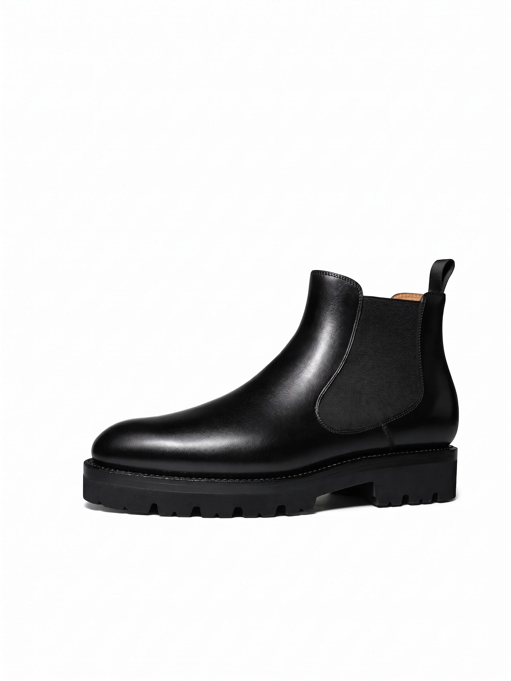 Lug Sole Chelsea Boots