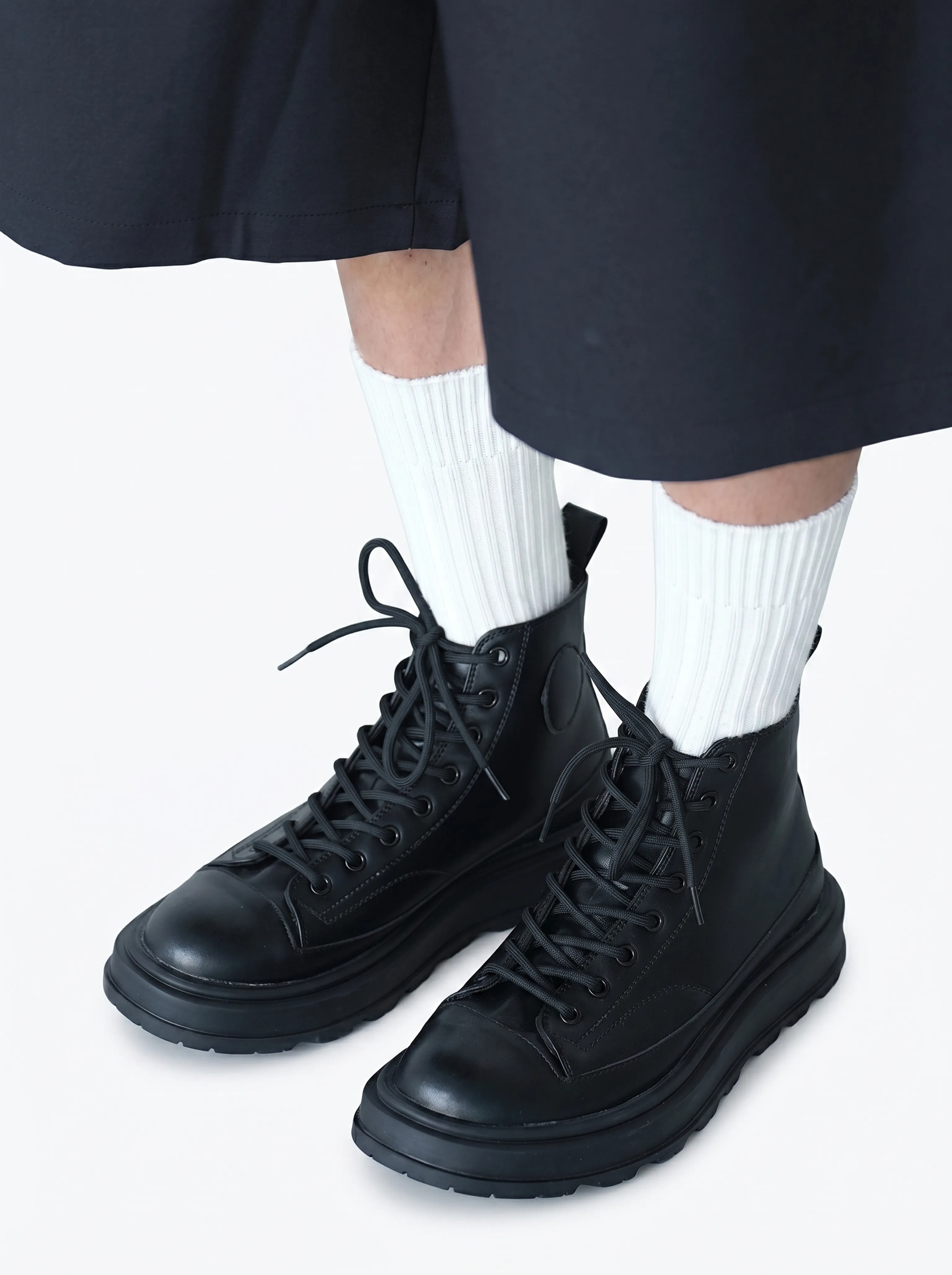 Lug Sole Hiker Boots - Image 2