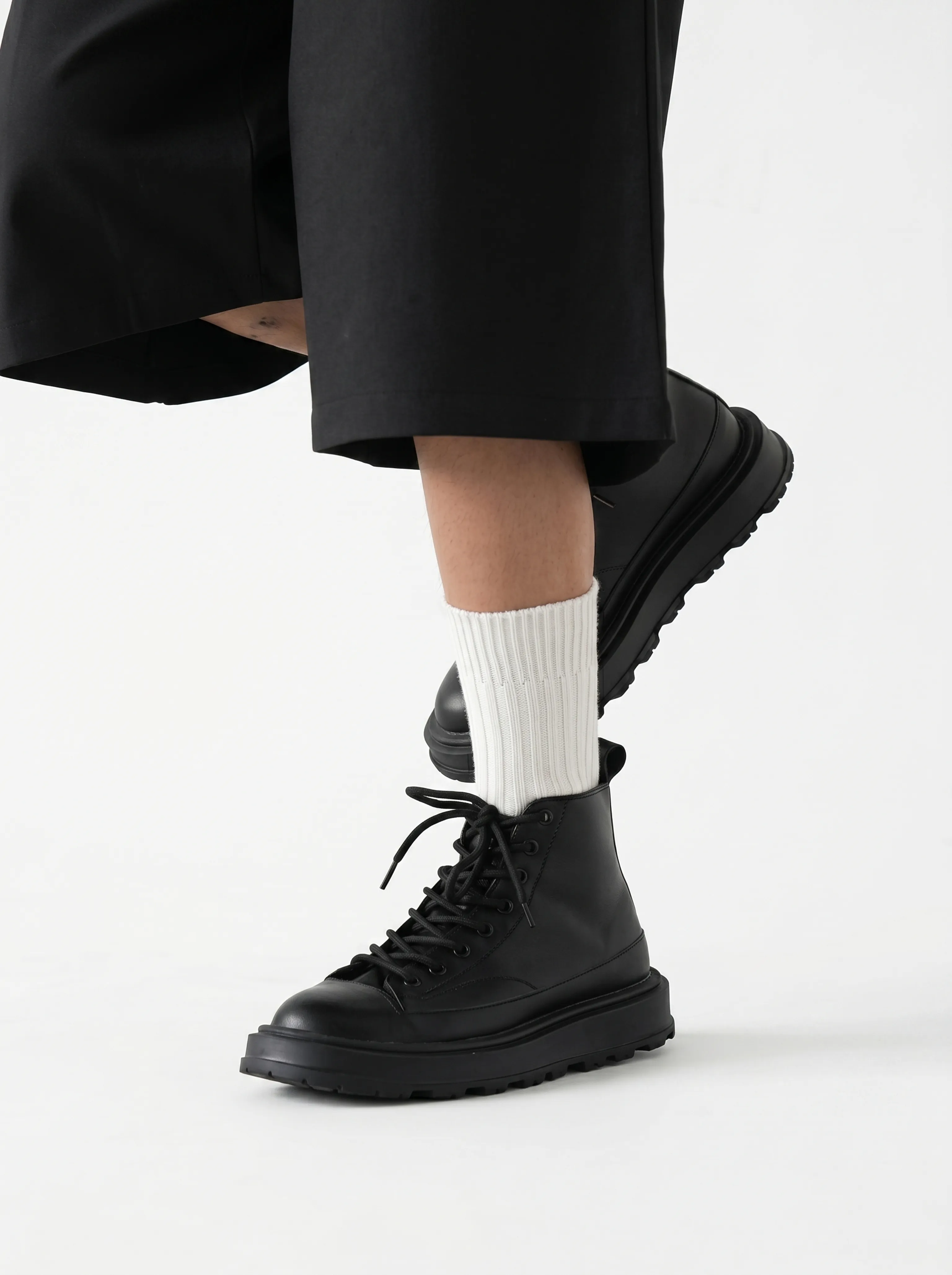 Lug Sole Hiker Boots - Image 4