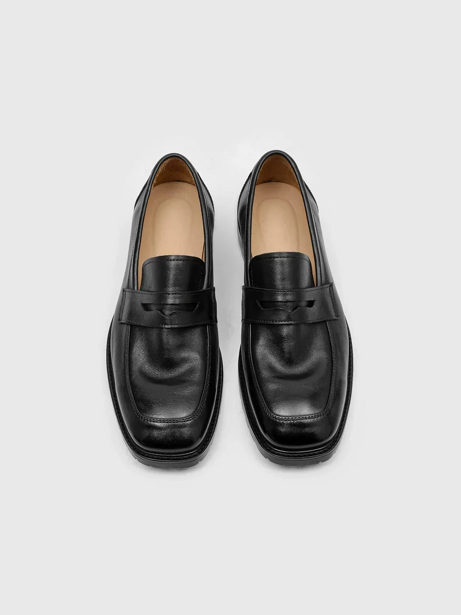 Lug Sole Loafers - Image 3