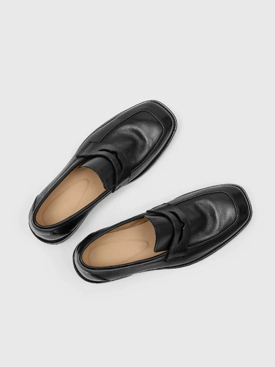 Lug Sole Loafers - Image 4