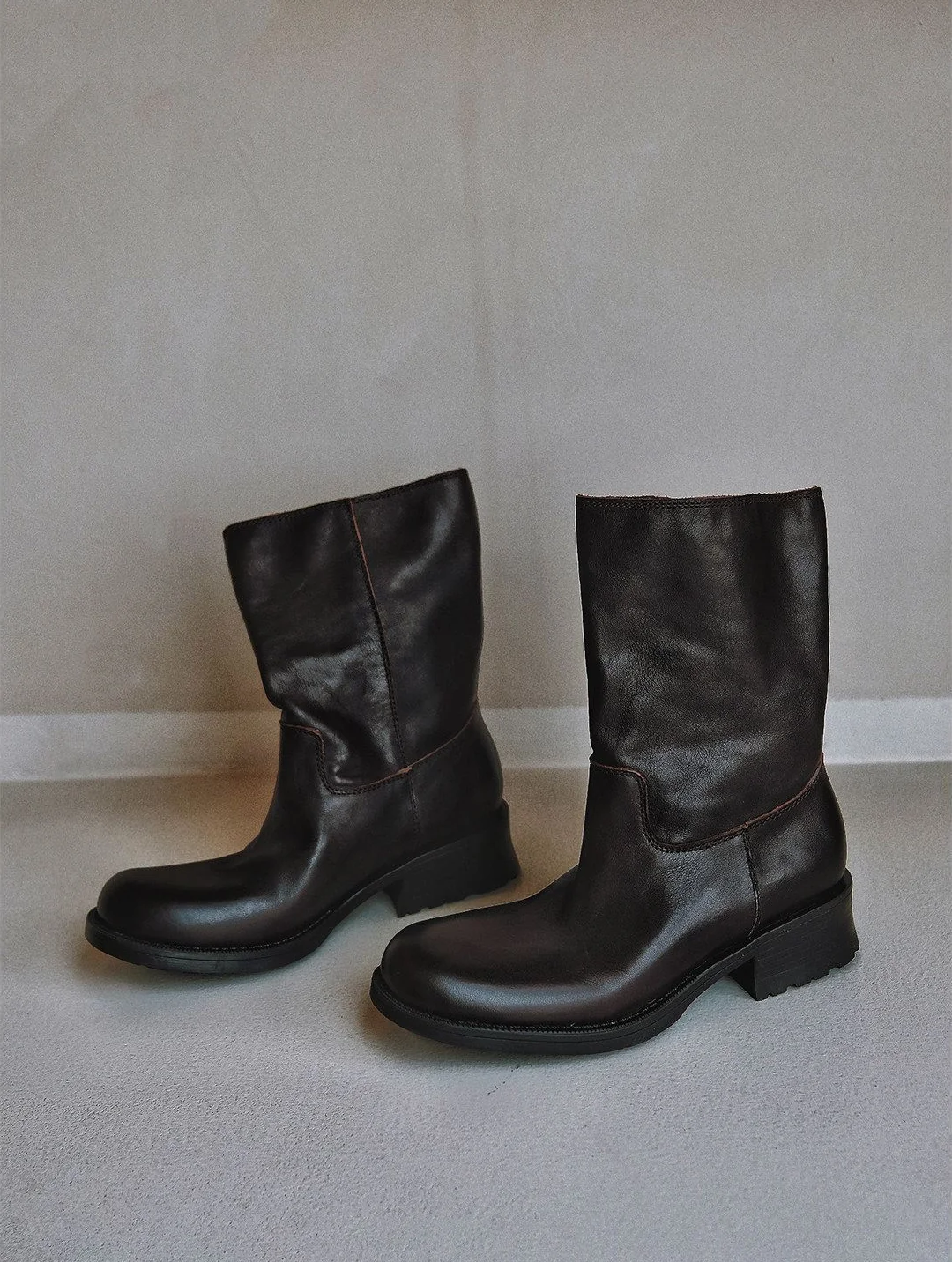 Lug Sole Mid Boots
