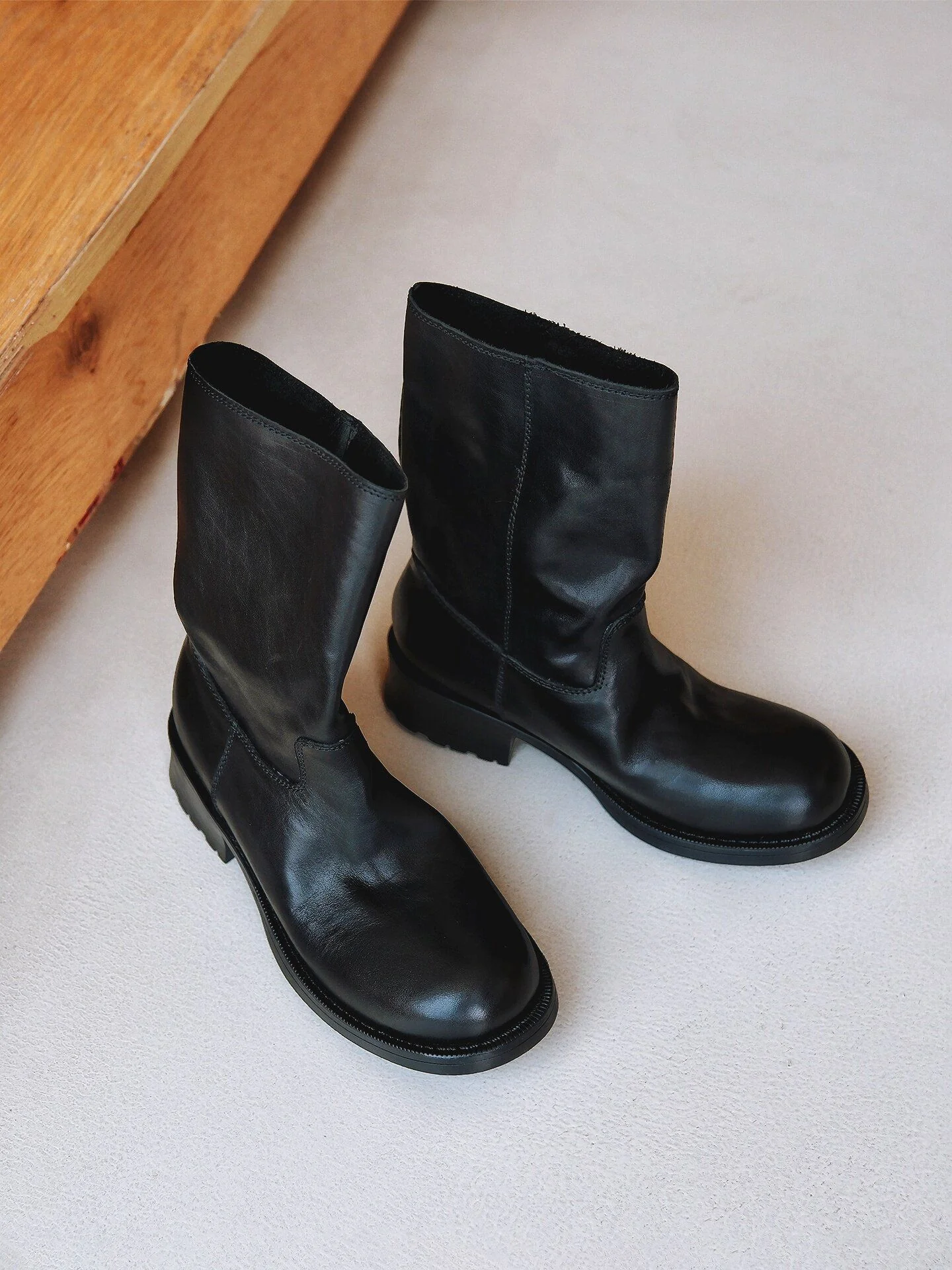 Lug Sole Mid Boots - Image 7