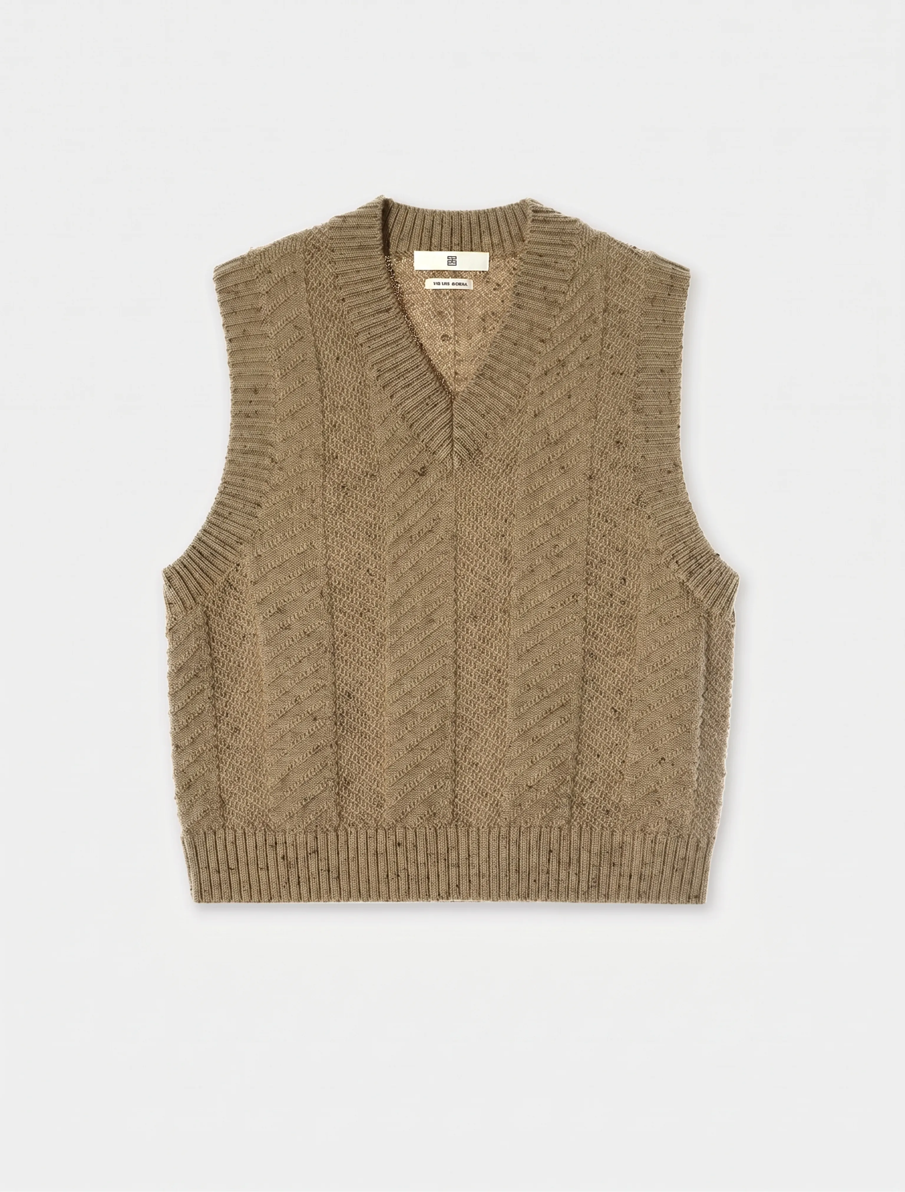 Luxurious Knit Sweater Vest - Image 6