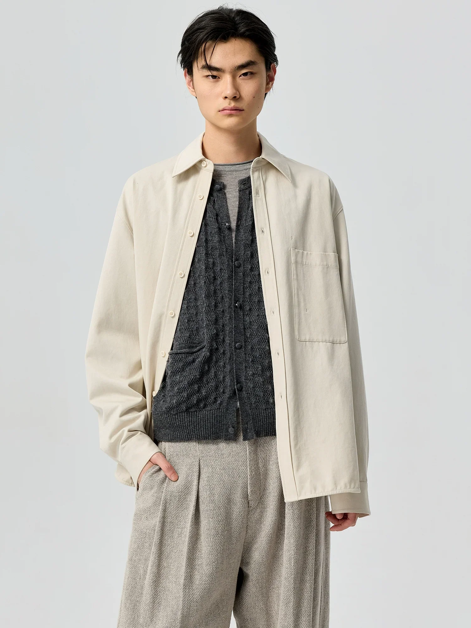 Lyocell-Cotton Work Shirt