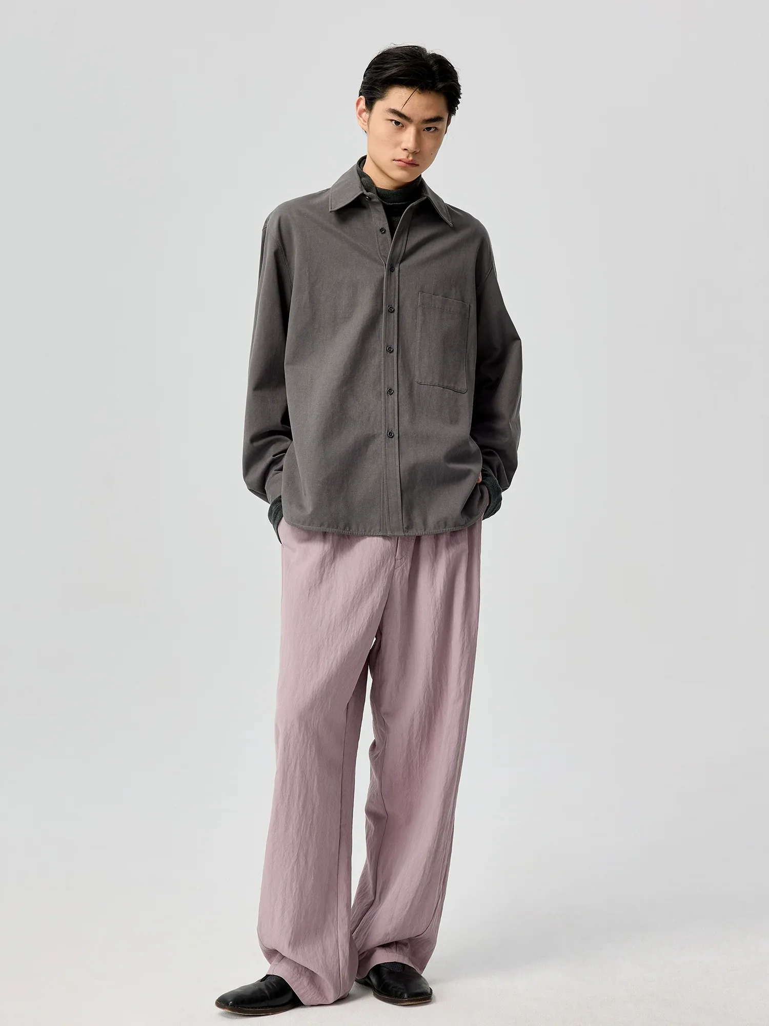 Lyocell-Cotton Work Shirt - Image 3