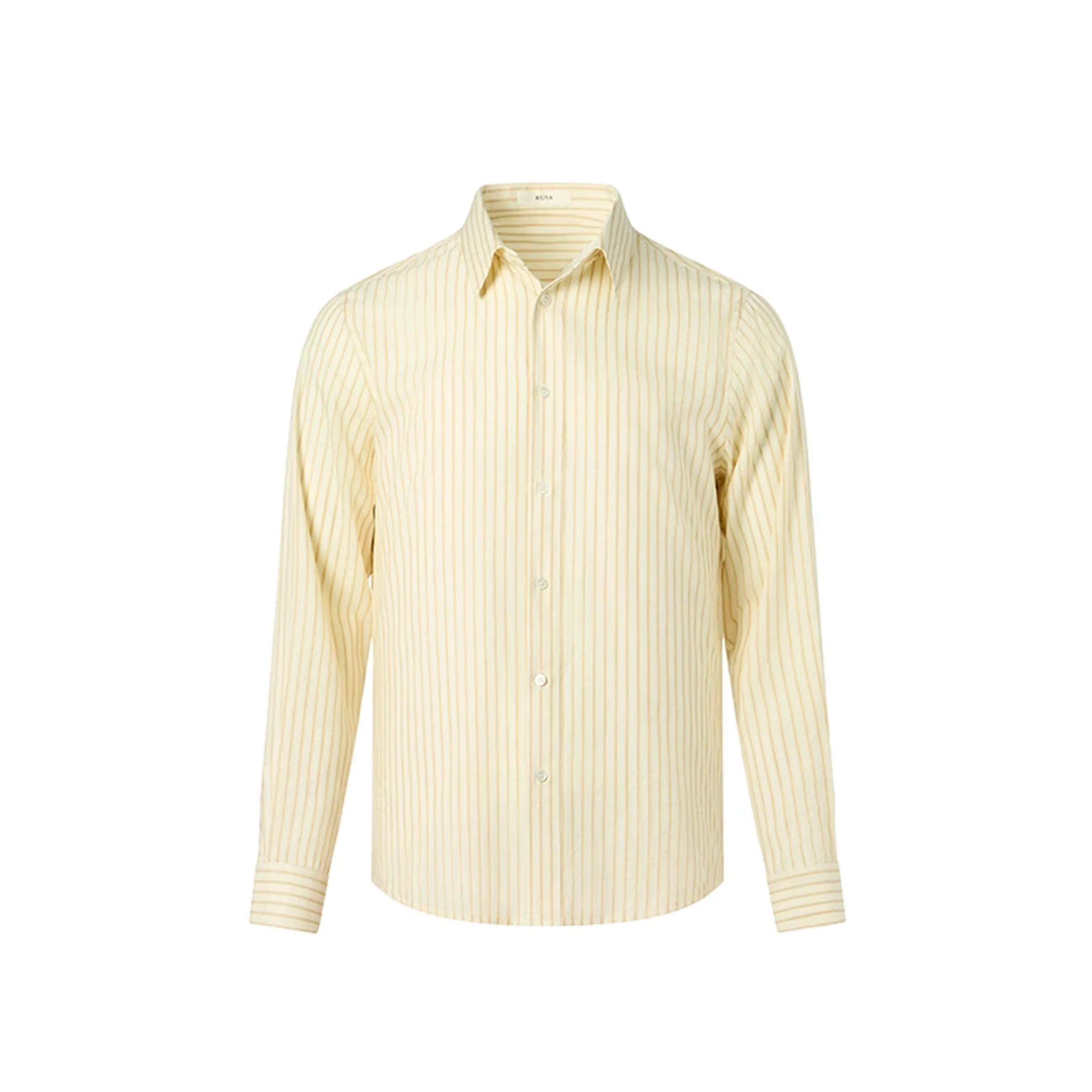Lyocell-Silk Pinstripe Shirt - Image 6