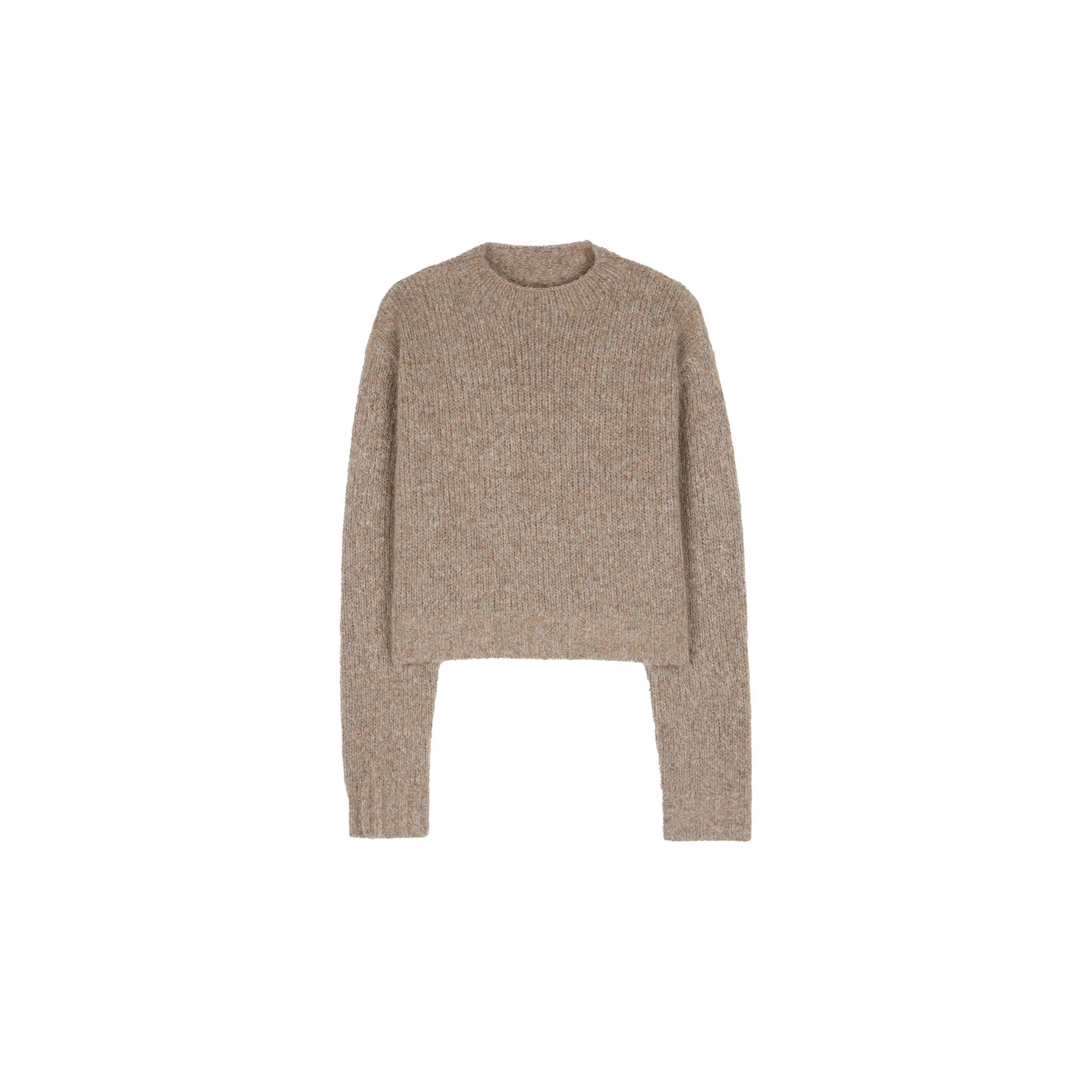 Mélange Knit Cardigan - Image 5