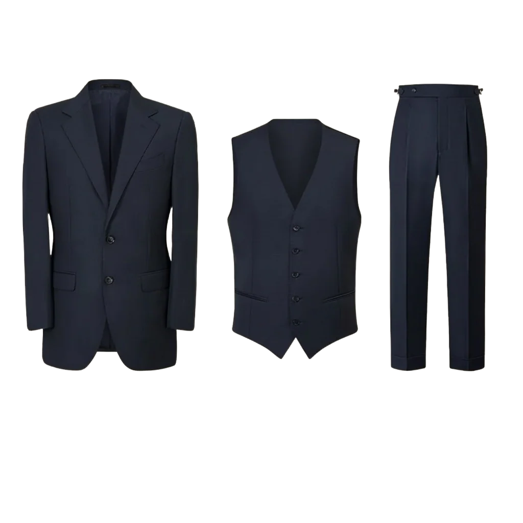 Machine-Washable Bird’s-Eye Commuter Suit - Image 7