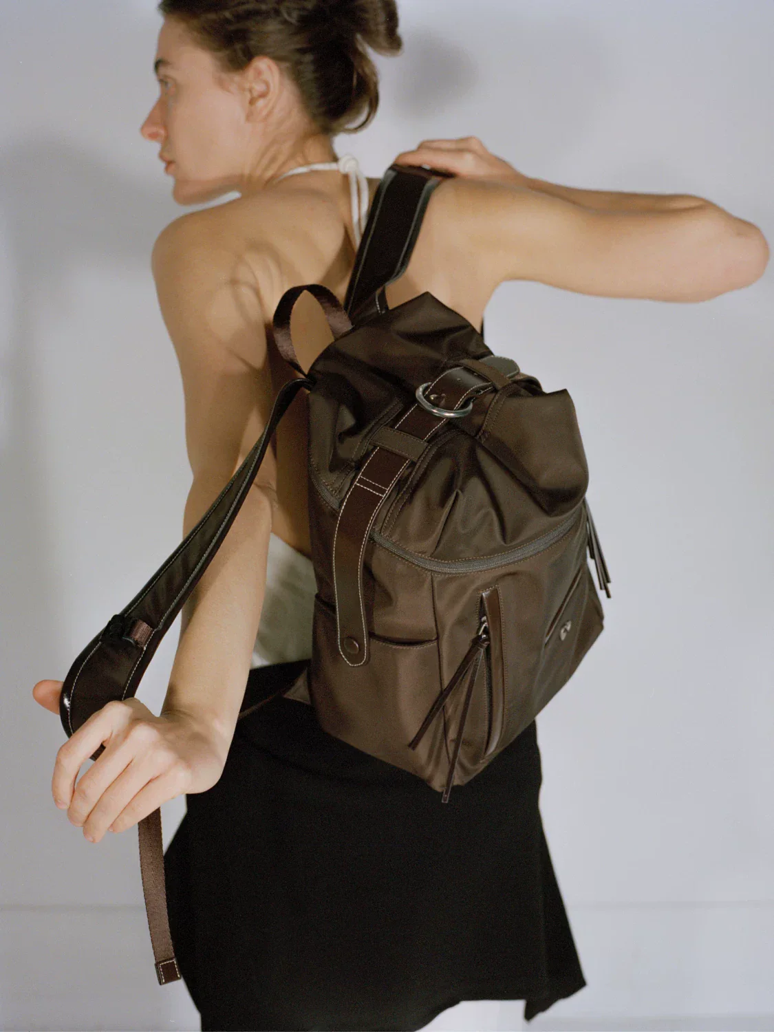 Magnetic Buckle Backpack
