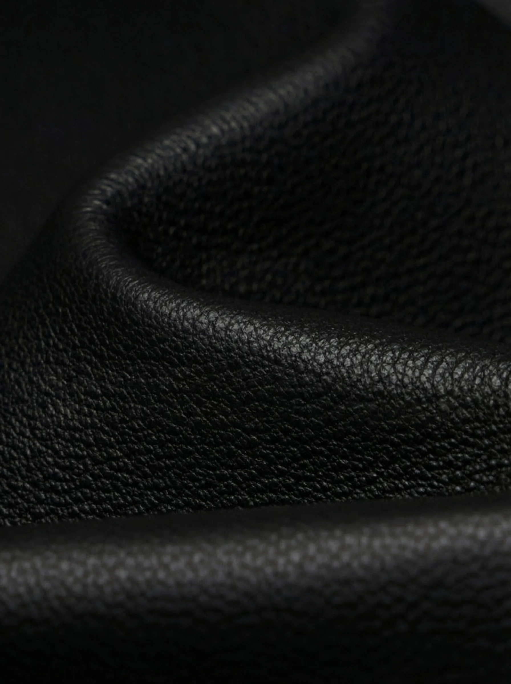 Mandarin Collar Leather Jacket - Image 6
