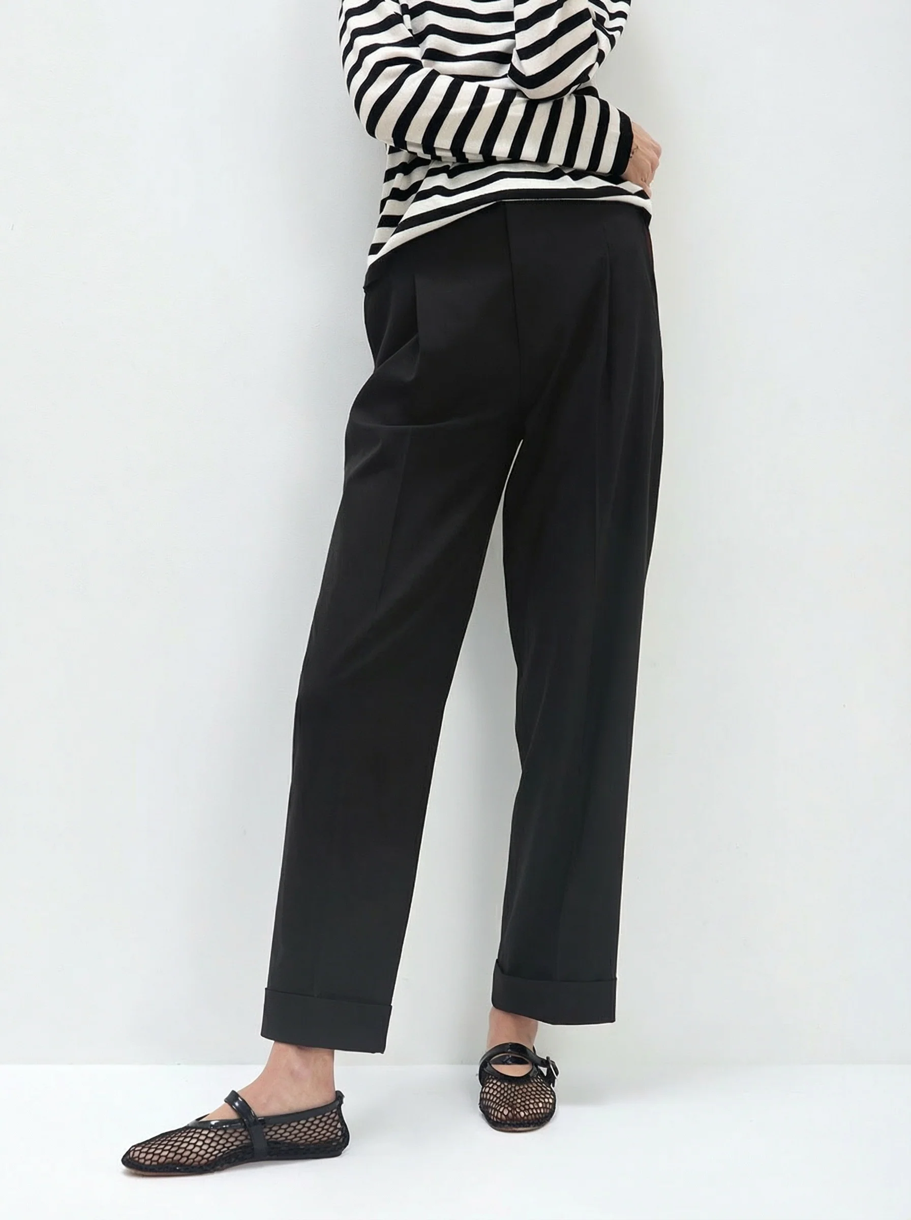 Mandy Wool-Blend Trousers - Image 5
