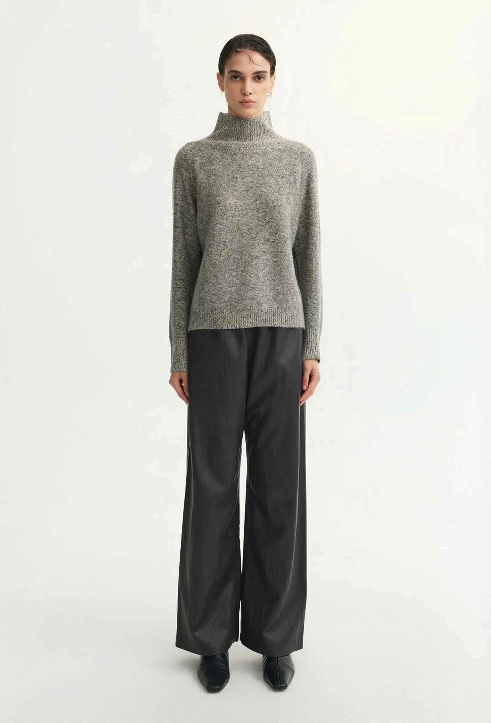 Marl Mockneck Sweater - Image 2