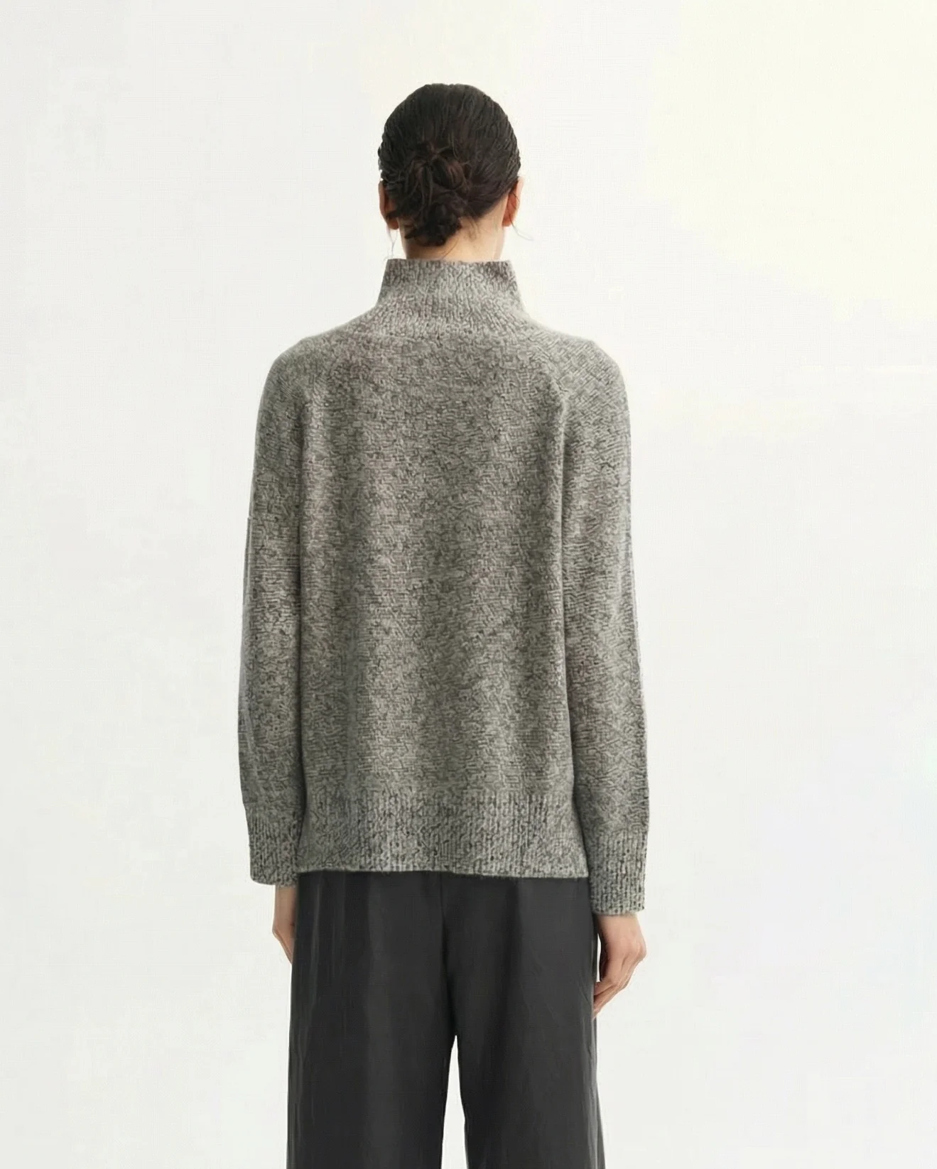 Marl Mockneck Sweater - Image 4