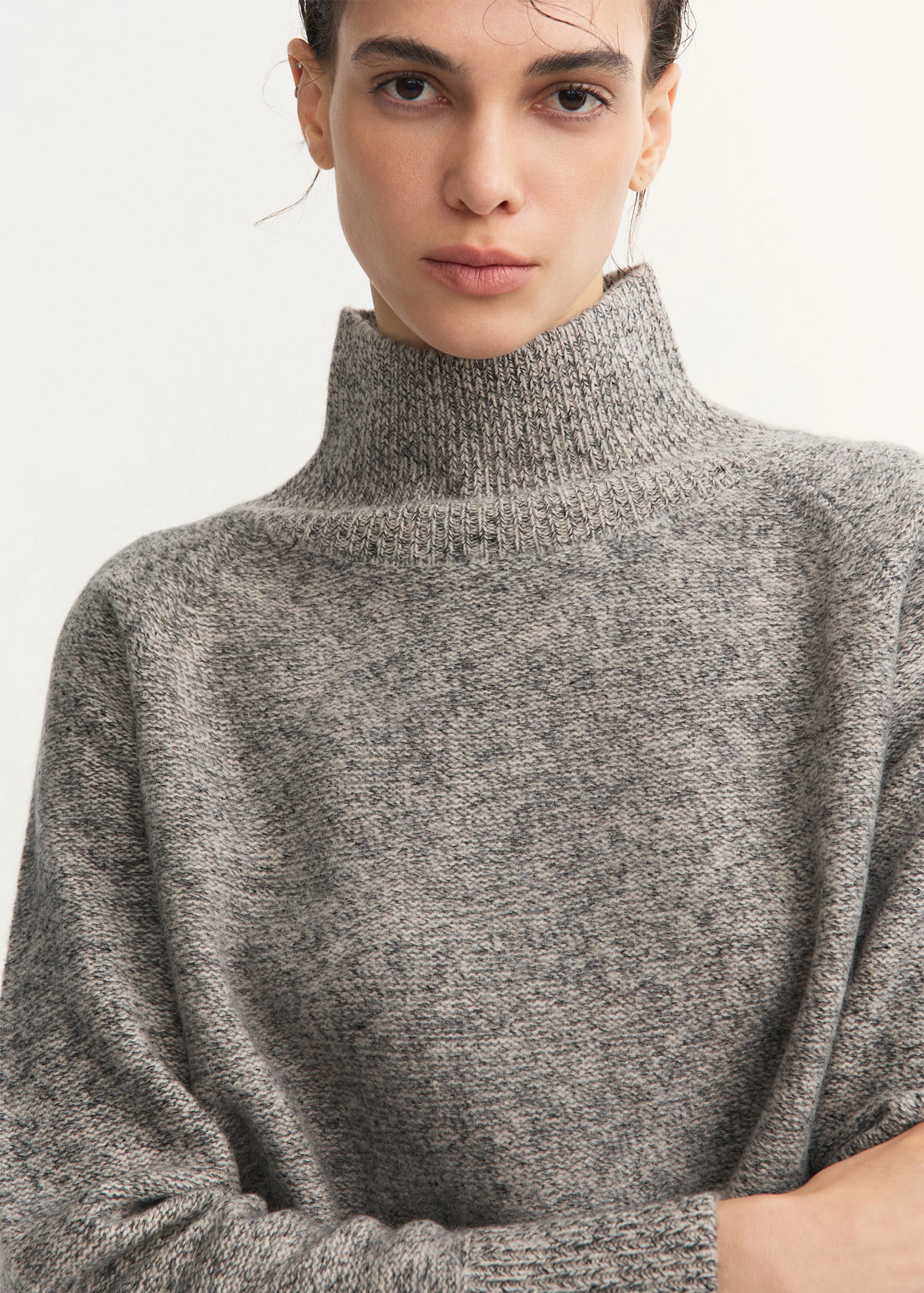 Marl Mockneck Sweater - Image 5