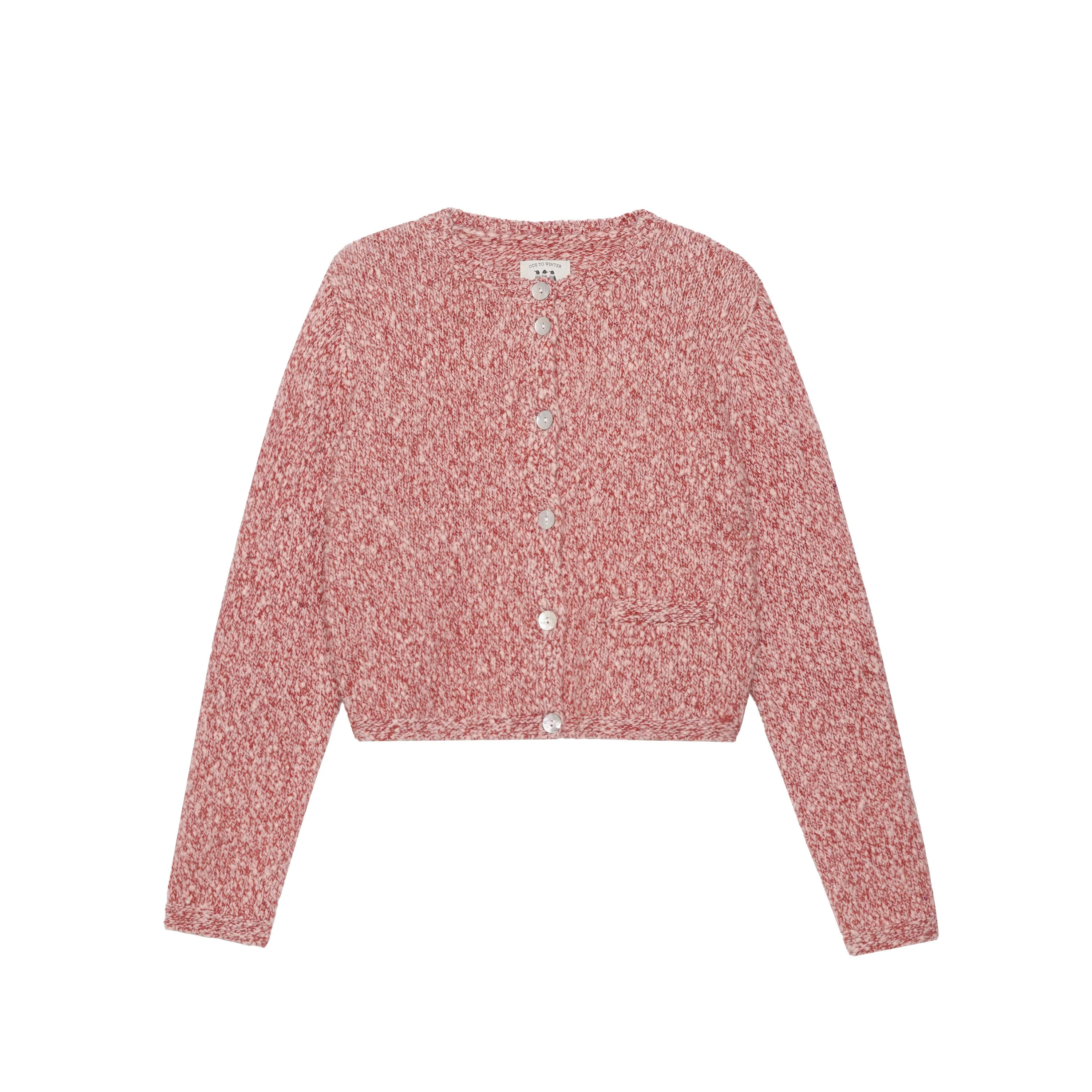 Marled Hooded Cardigan - Image 6