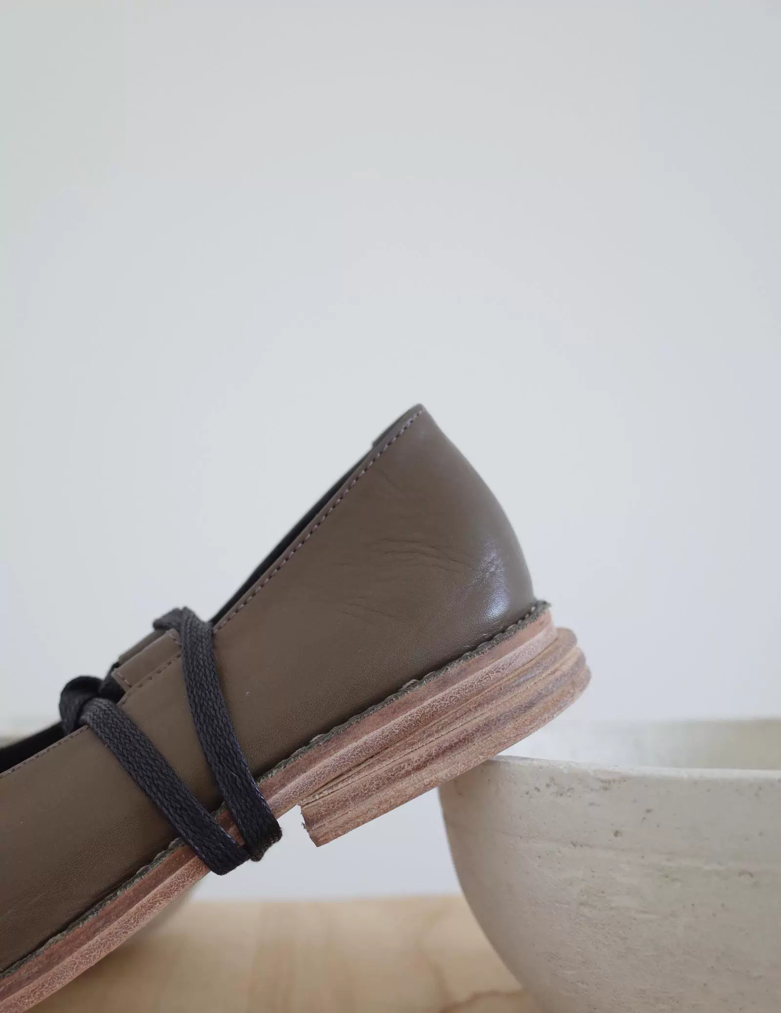Mary Jane Leather Flats - Image 4