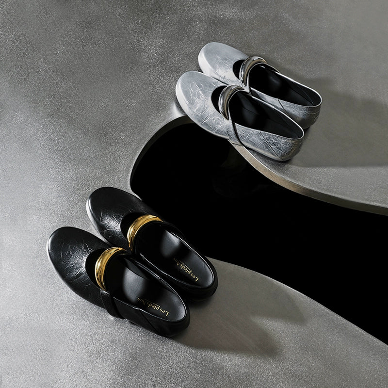 Mary Jane Slip-On Shoes