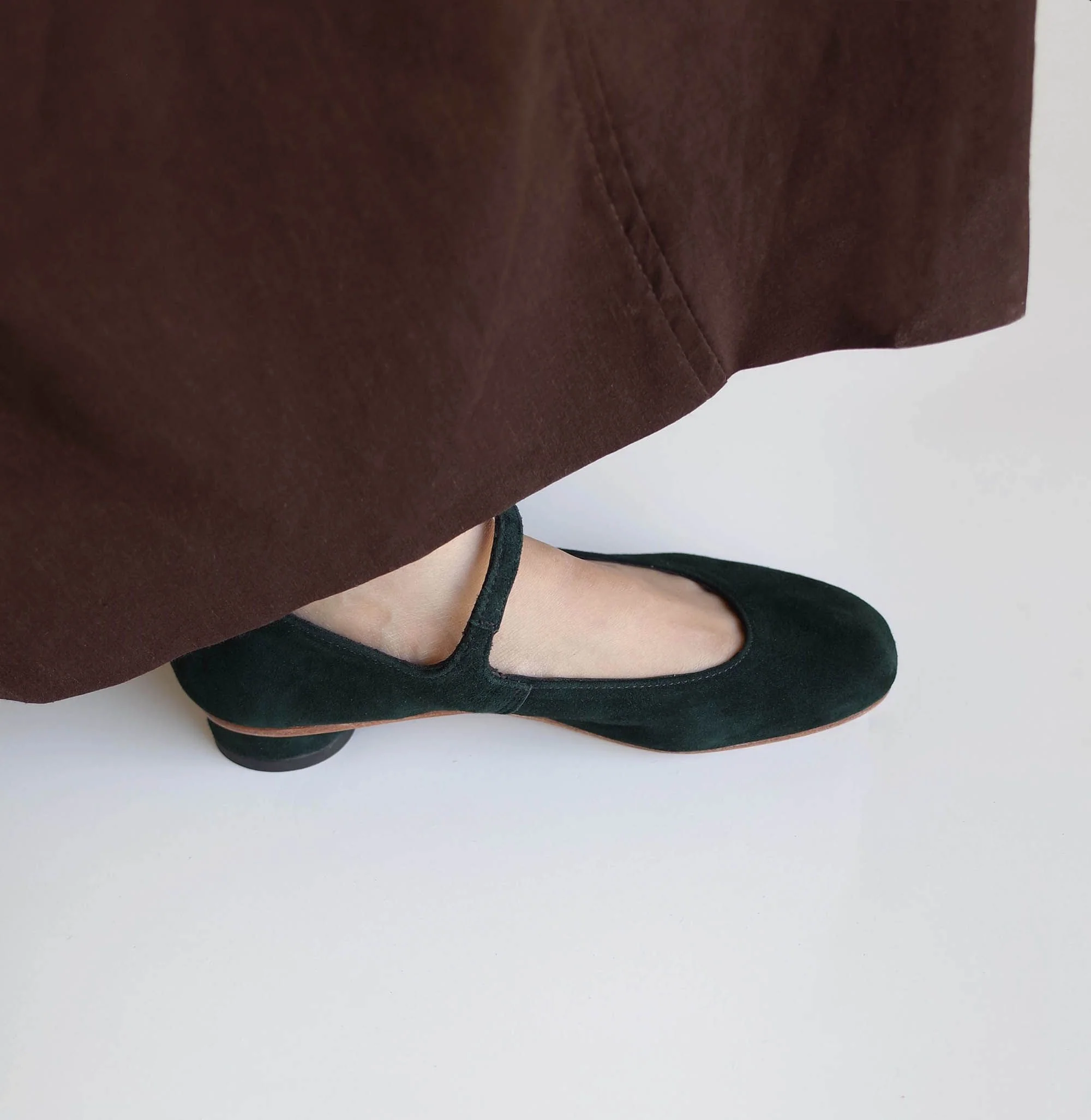 Mary Jane Thick Heel Shoes - Image 4