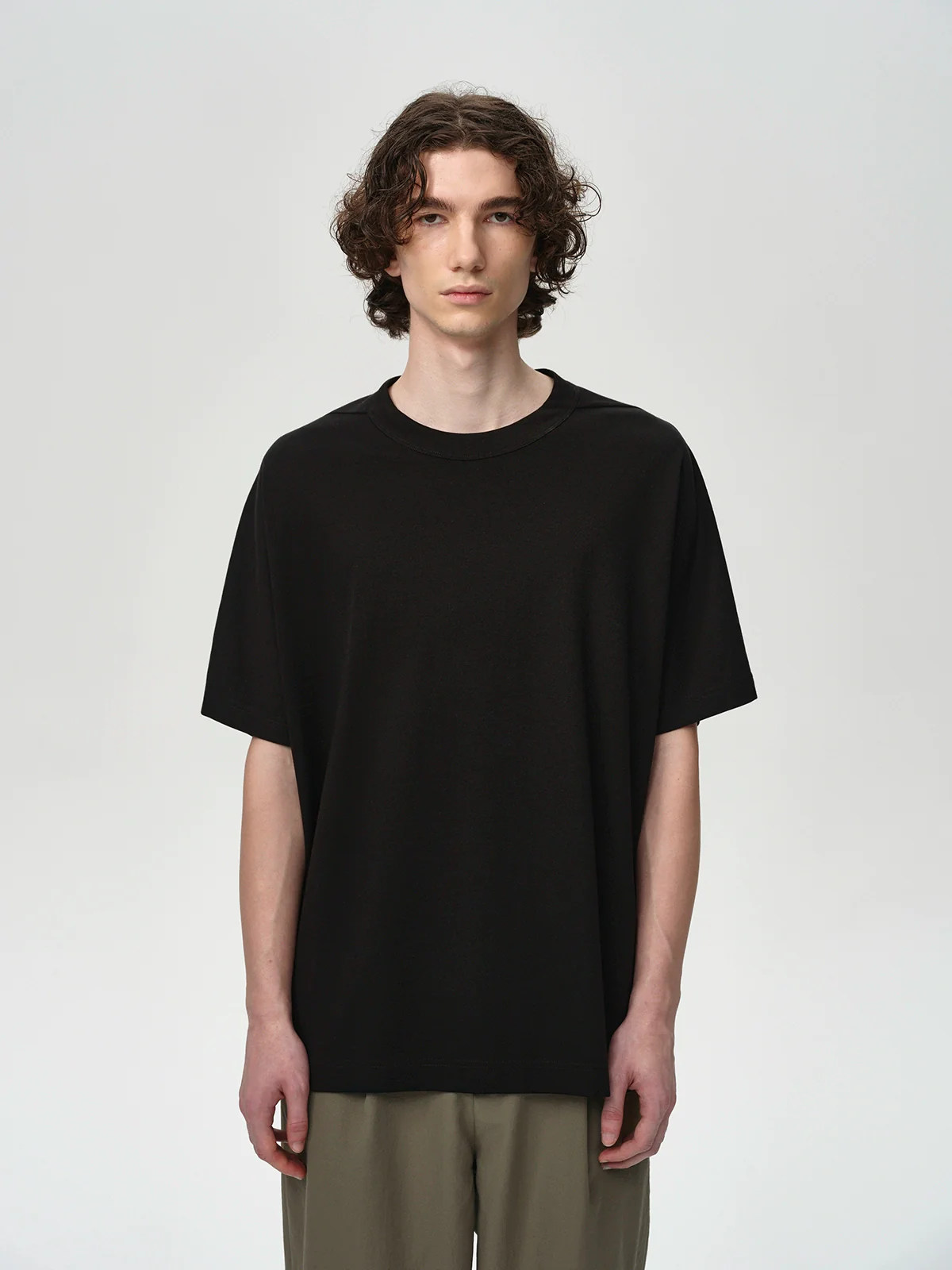 Matte Tencel Cool-Shoulder Tee - Image 4