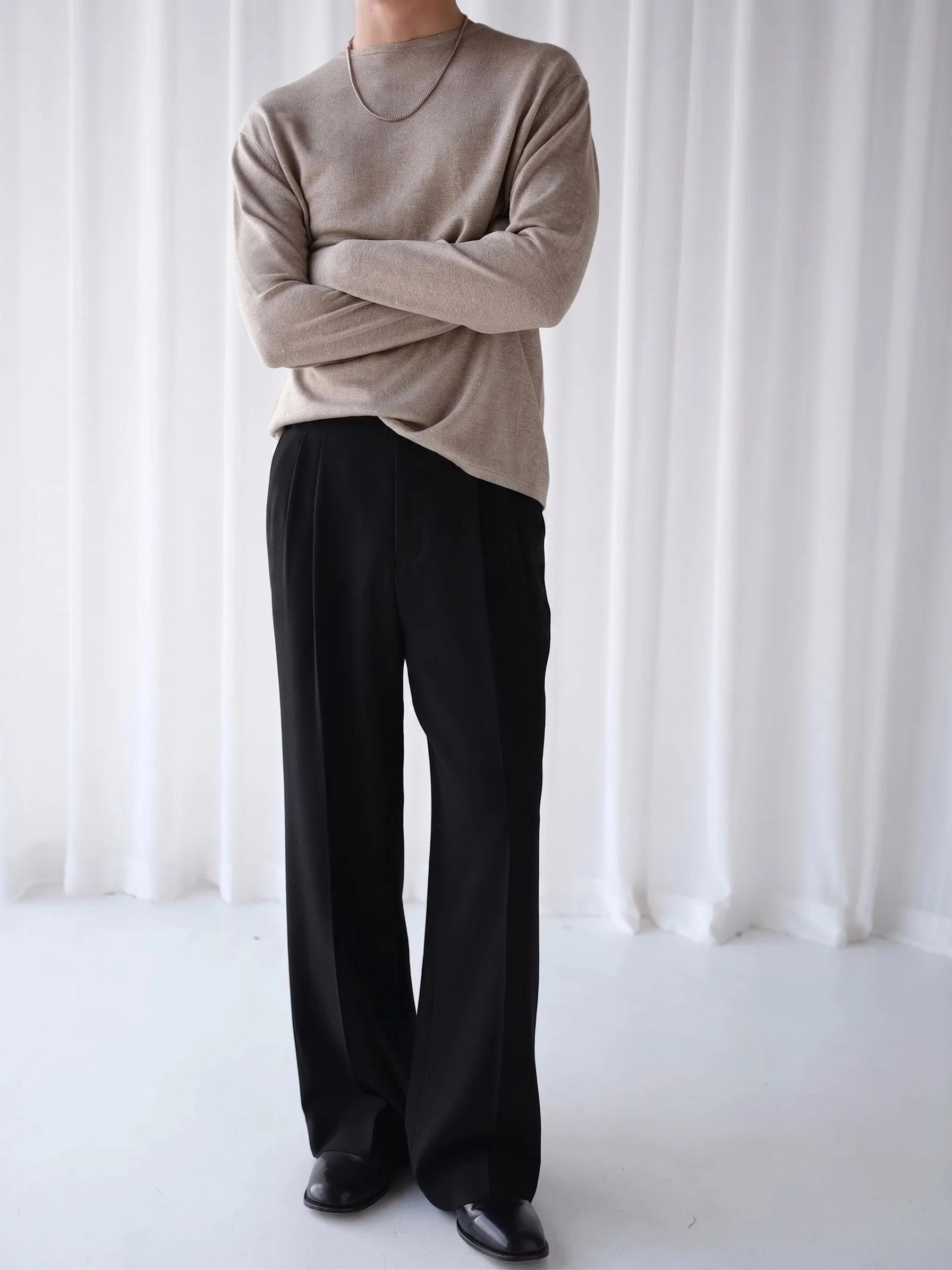 Melange Knit Top - Image 4