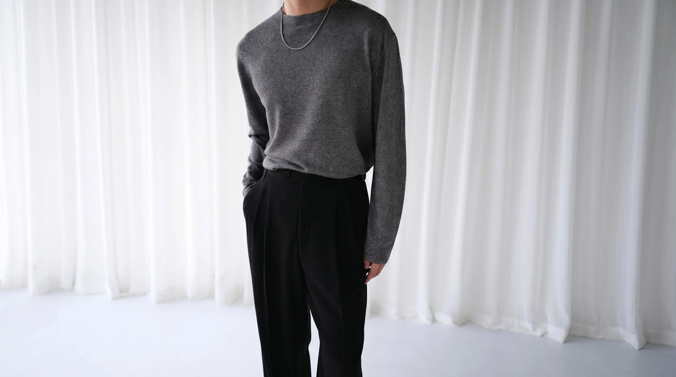 Melange Knit Top - Image 5