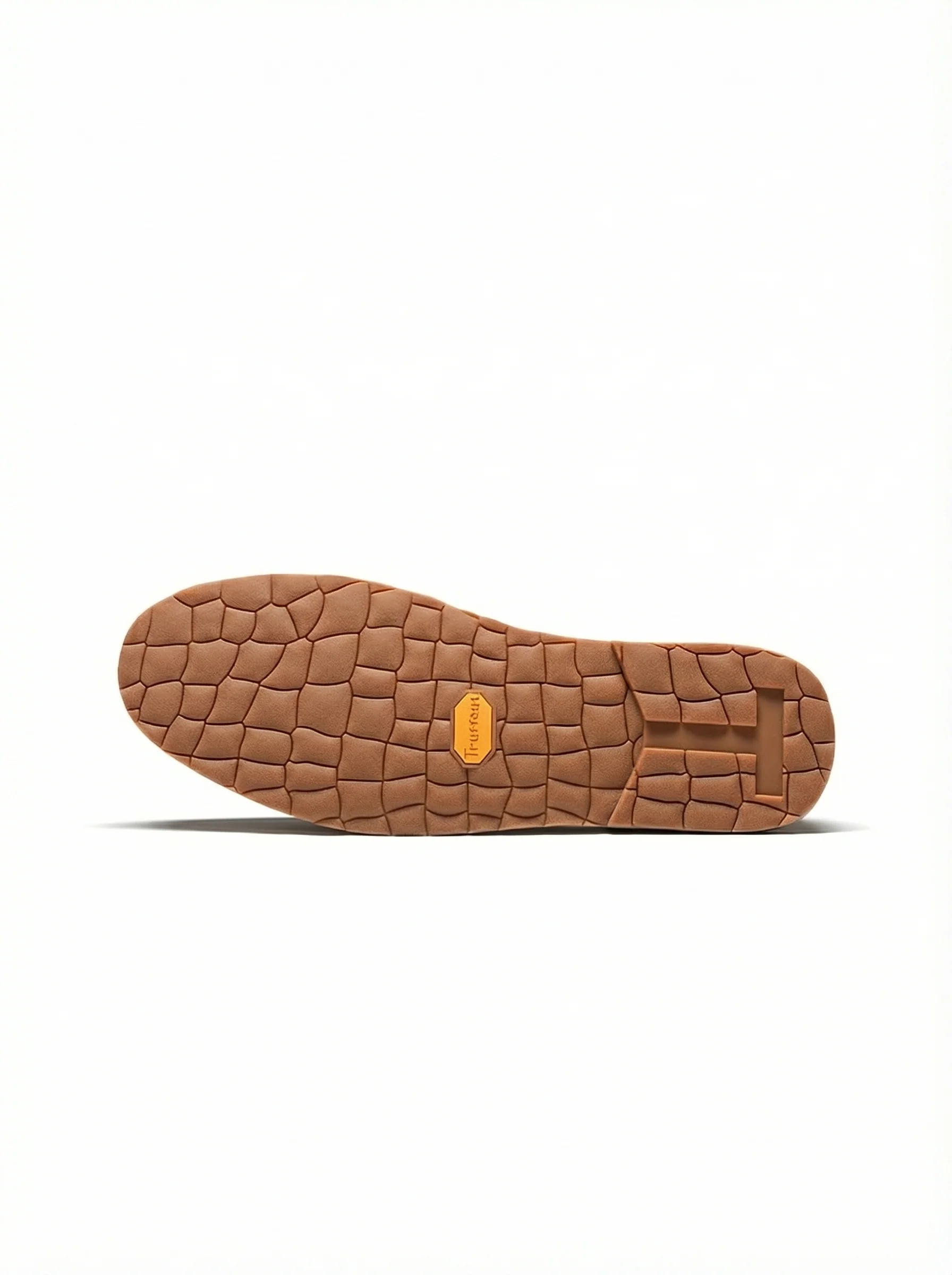 Men's Ivory Leather Slip-On Loafers - Image 3