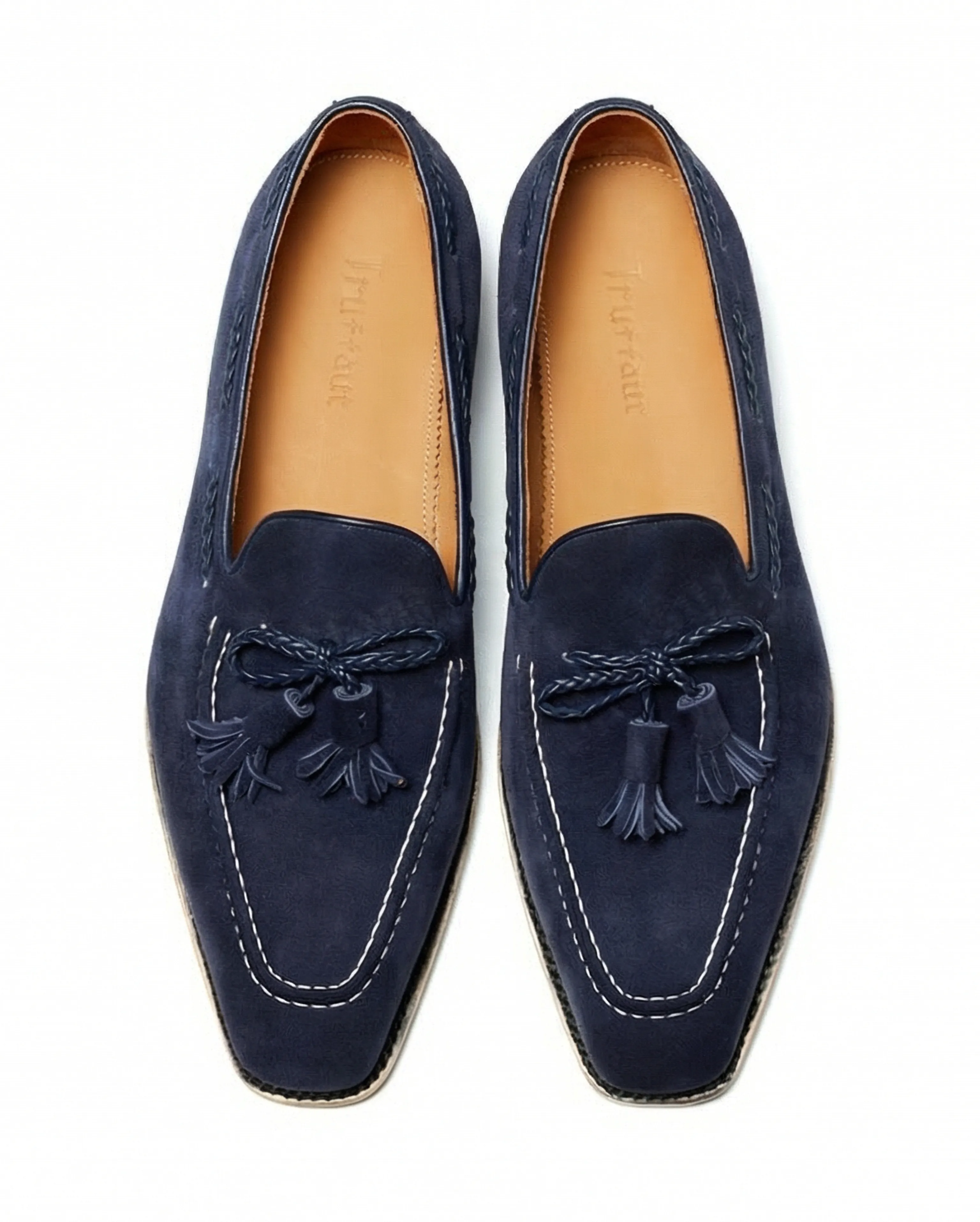 Men's Suede Tassel Loafers - Image 5